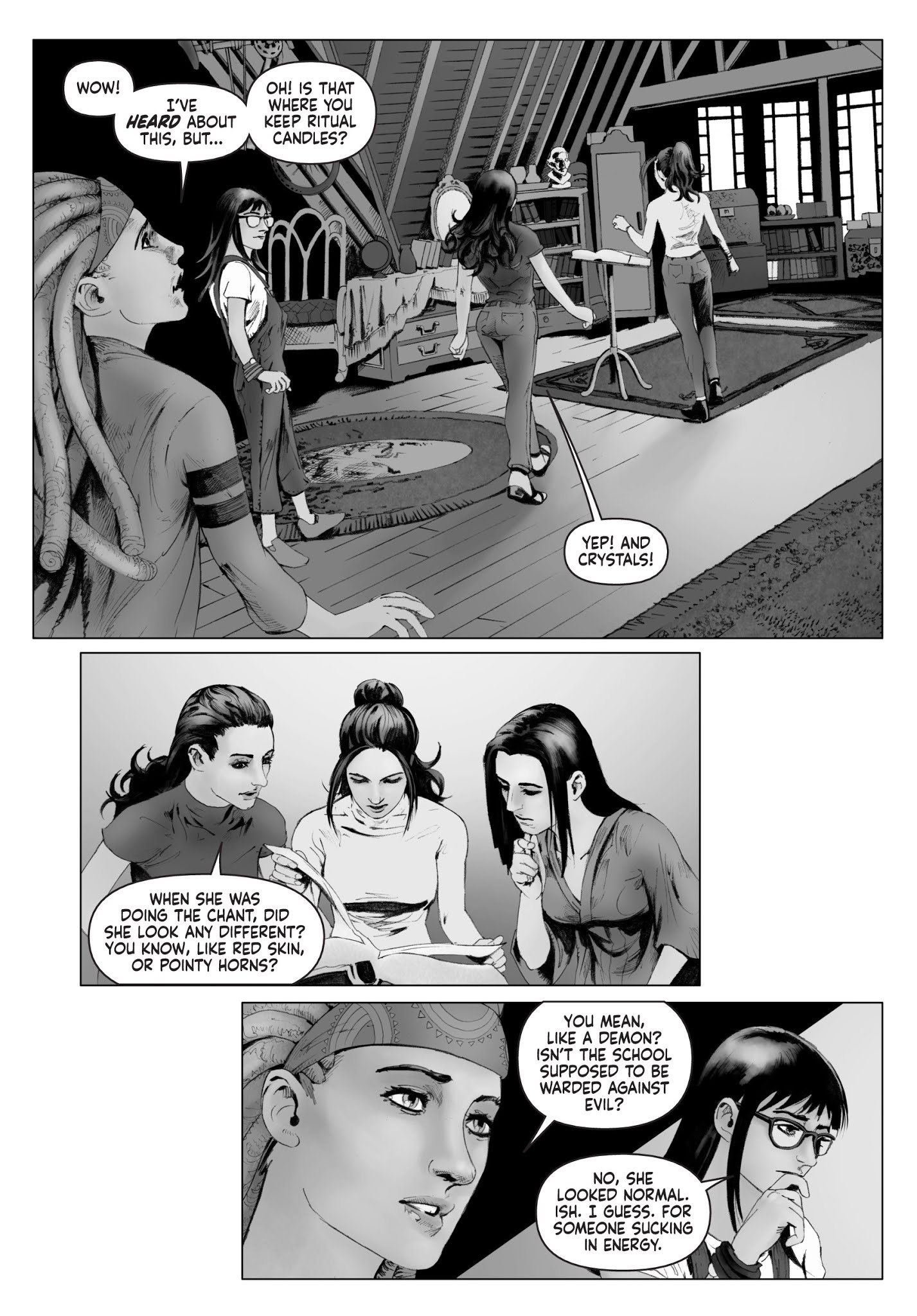 Read online Charmed: Magic School comic -  Issue # TPB - 82