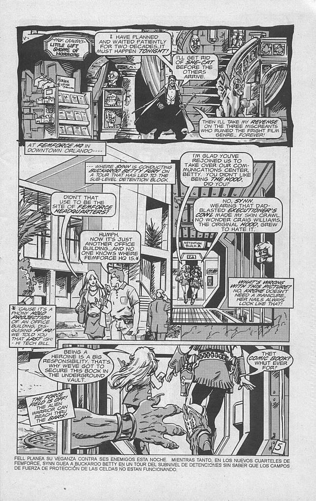 Read online Femforce comic -  Issue #98 - 7