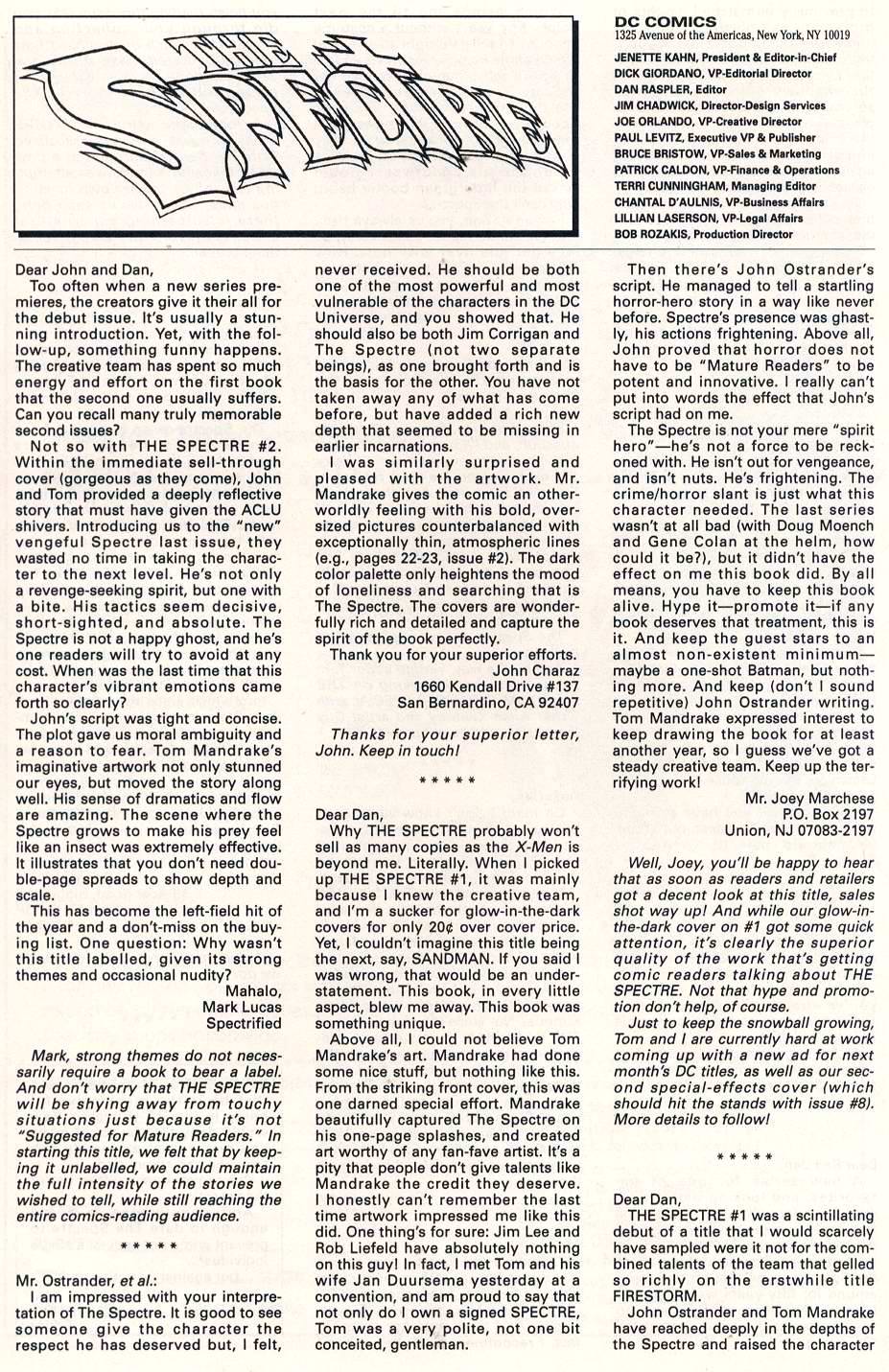Read online The Spectre (1992) comic -  Issue #5 - 25