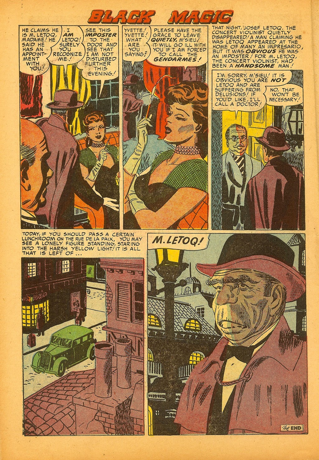 Read online Black Magic (1950) comic -  Issue #14 - 10