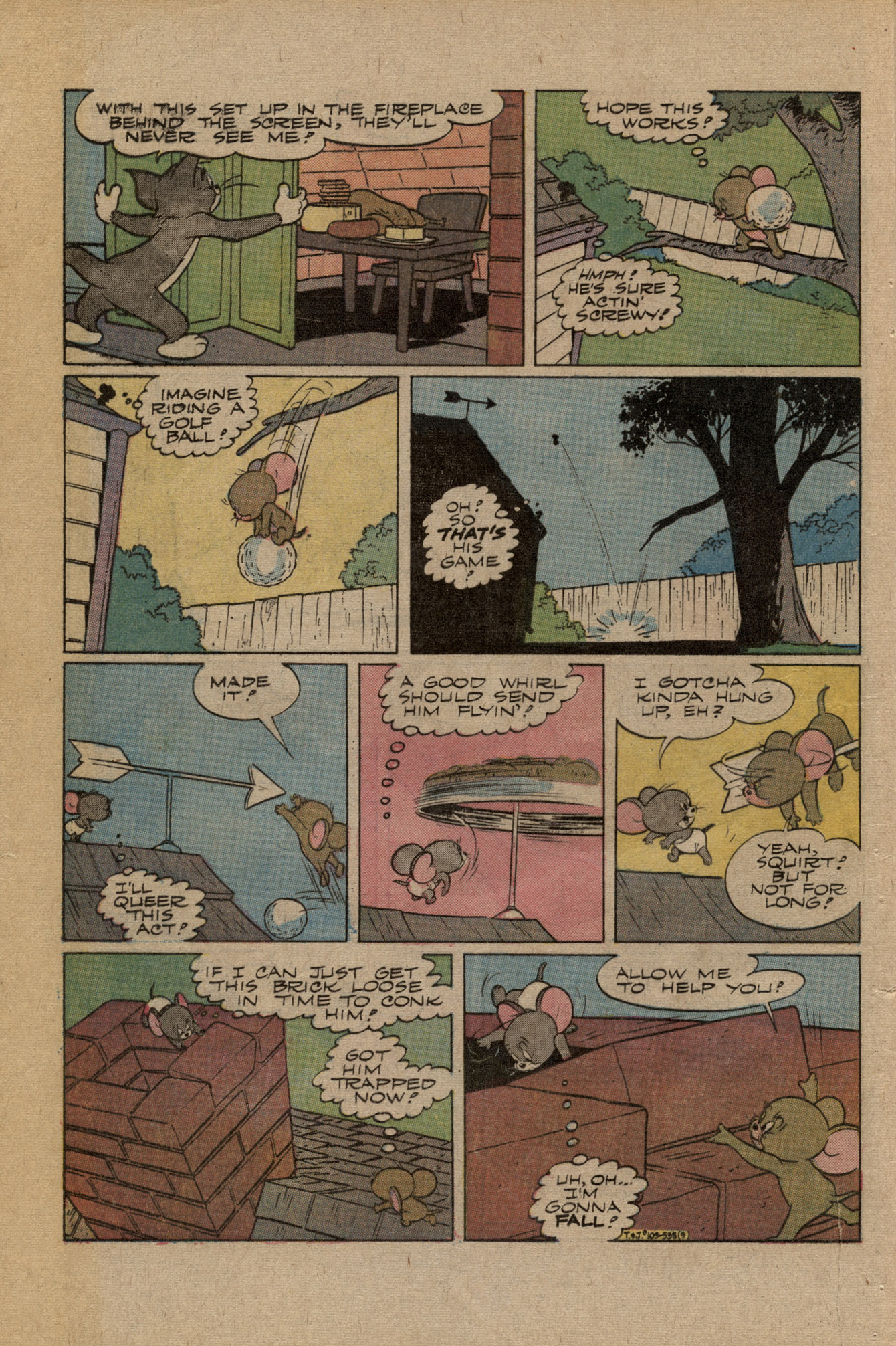 Read online Tom and Jerry comic -  Issue #258 - 12