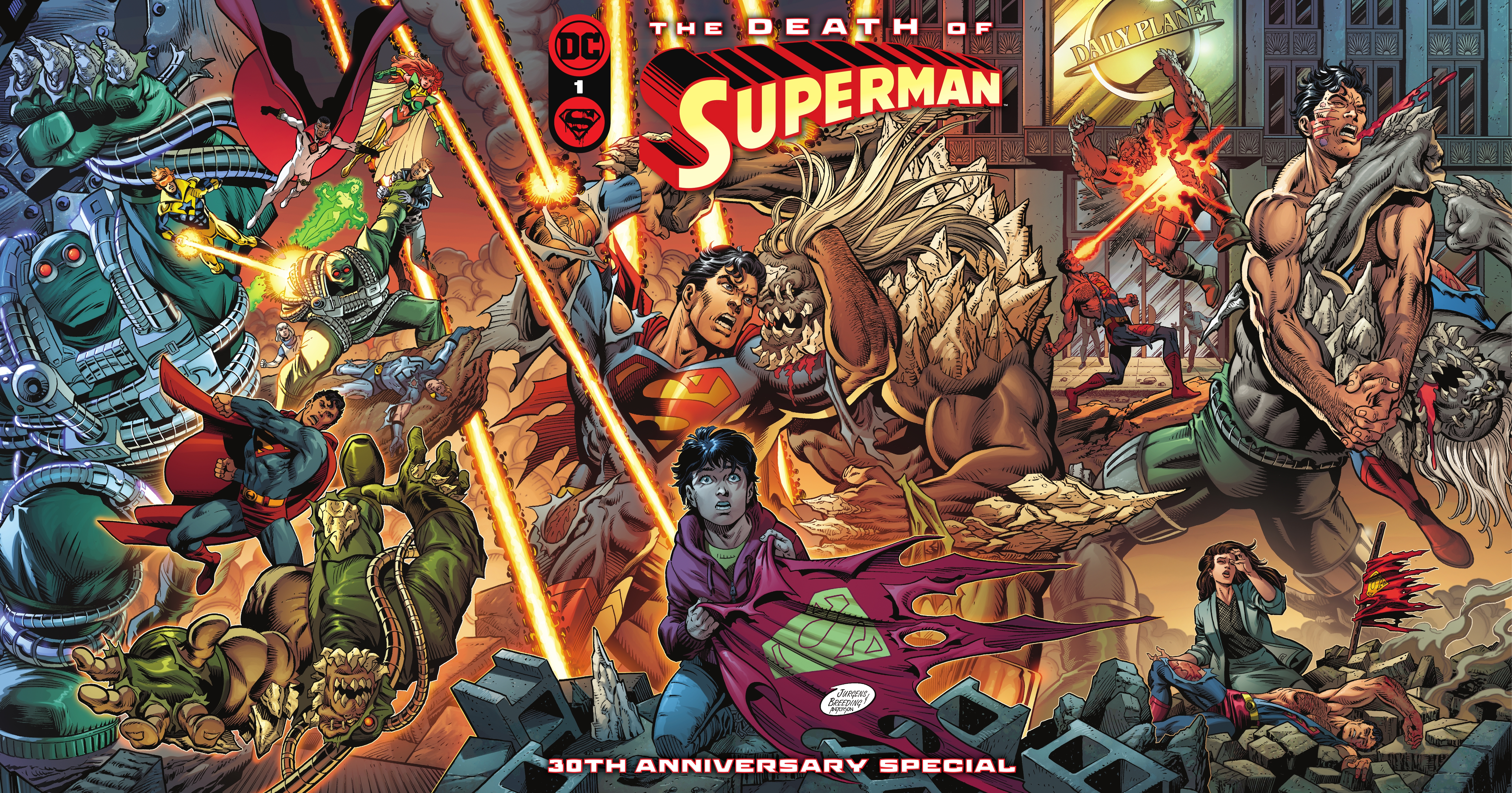 Read online The Death of Superman 30th Anniversary Special comic -  Issue # Full - 2