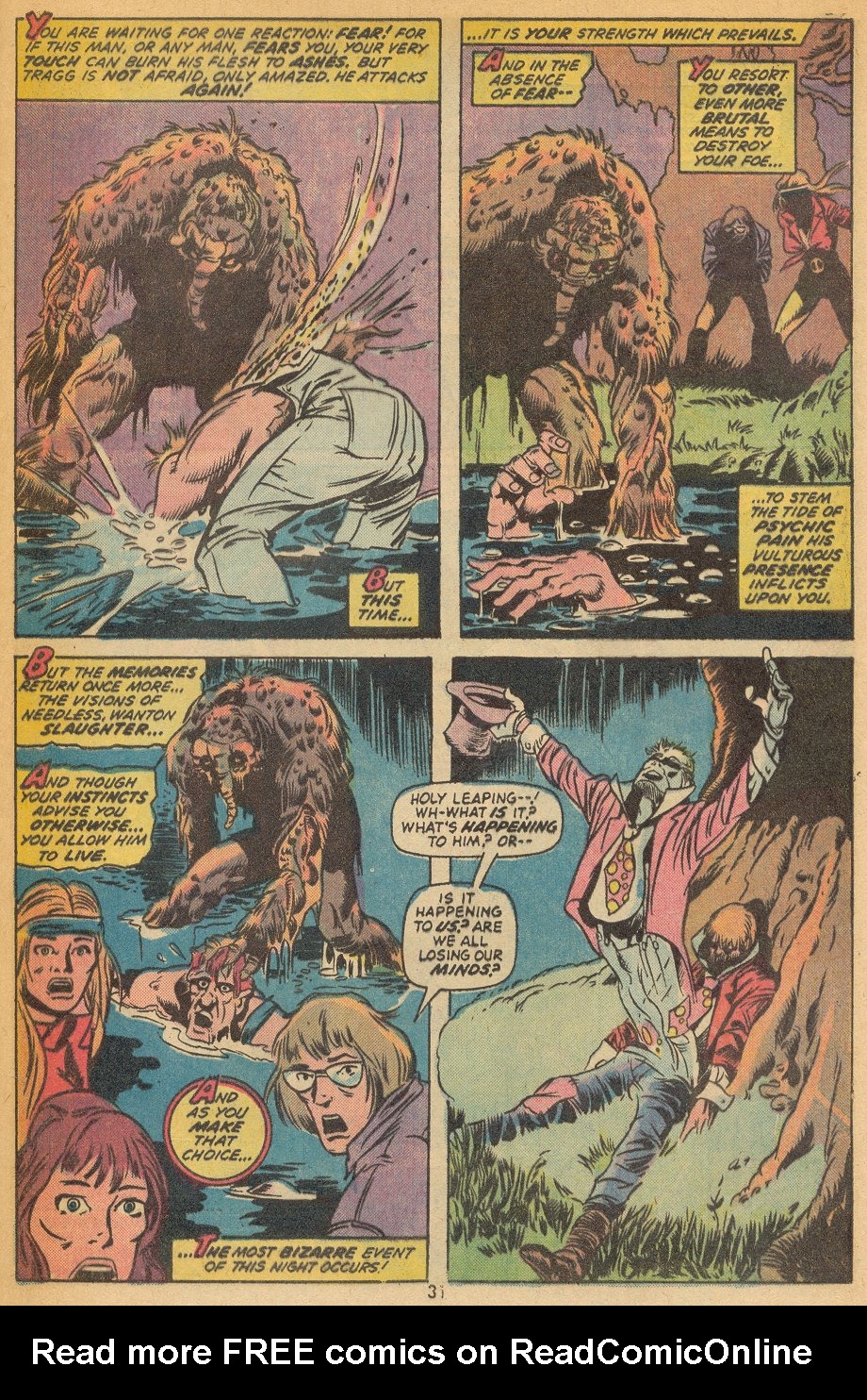 Read online Man-Thing (1974) comic -  Issue #5 - 21