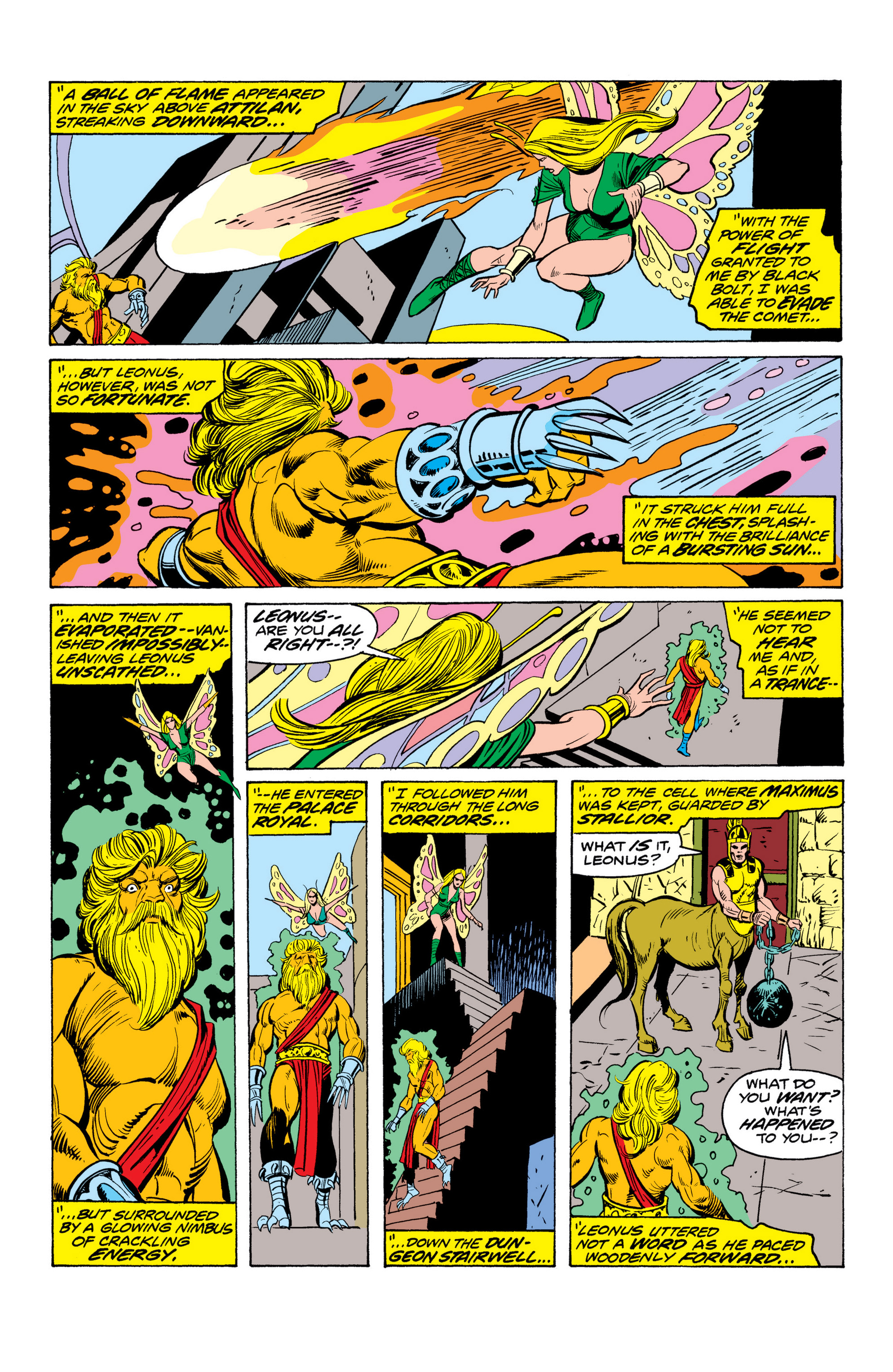 Read online Marvel Masterworks: The Inhumans comic -  Issue # TPB 2 (Part 1) - 94