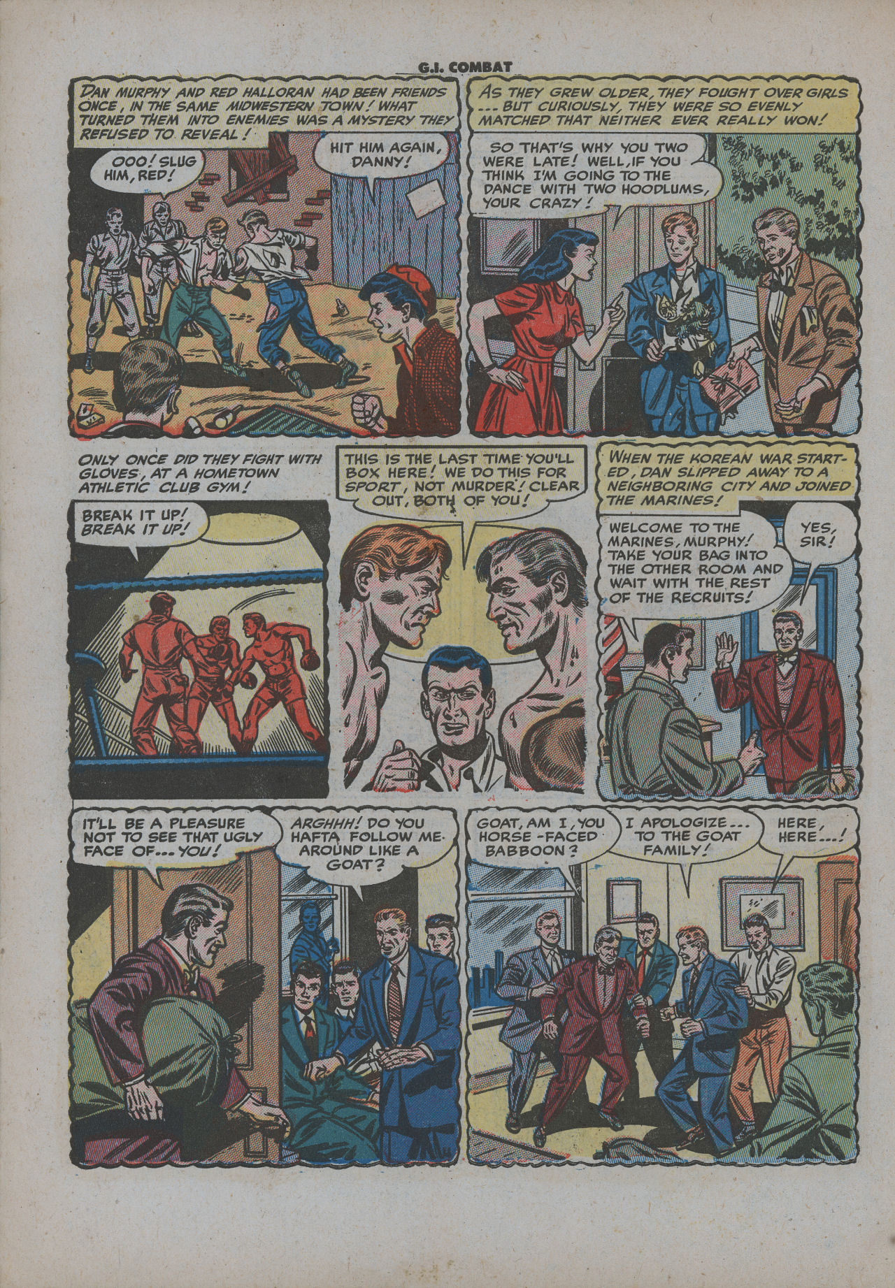 Read online G.I. Combat (1952) comic -  Issue #6 - 6