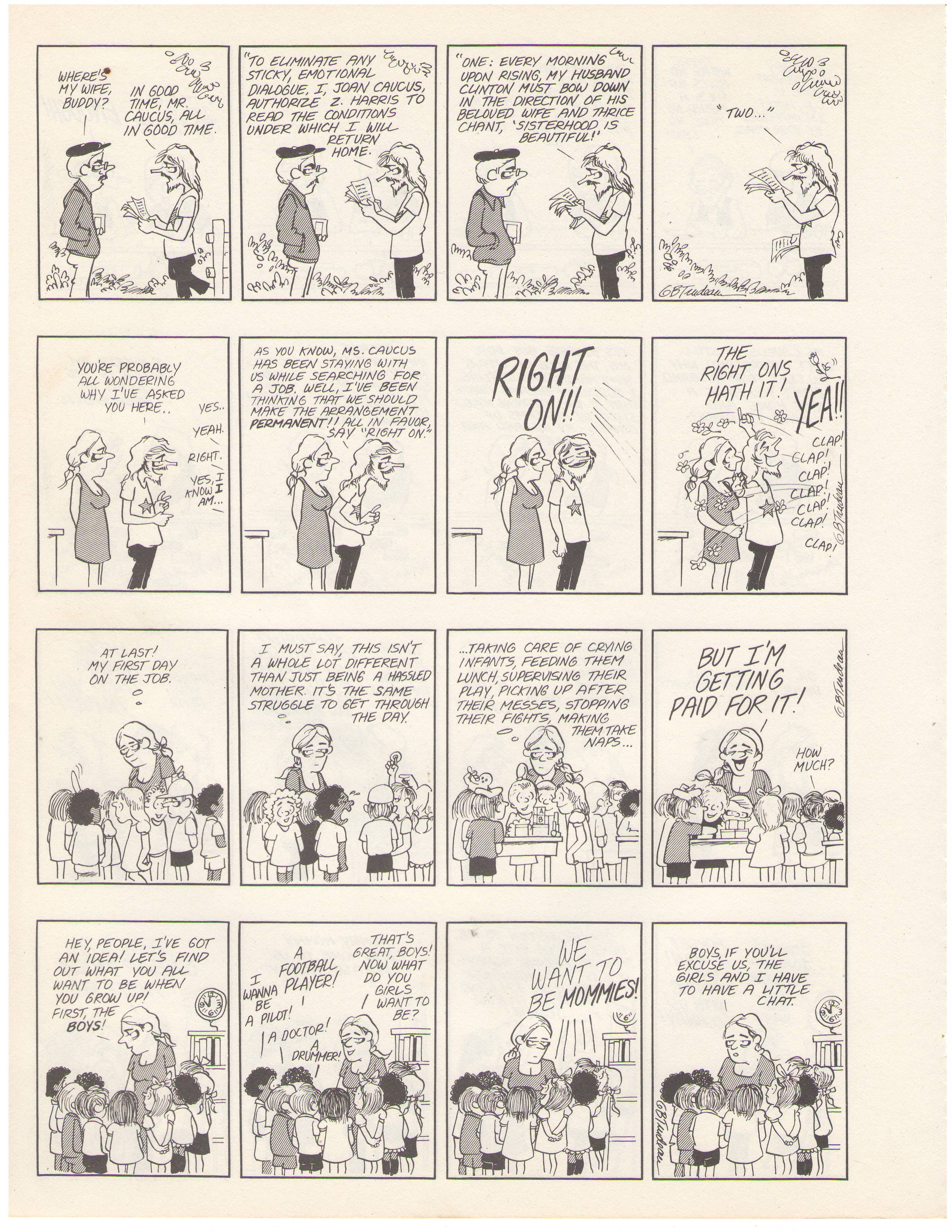Read online The Doonesbury Chronicles comic -  Issue # TPB (Part 1) - 62