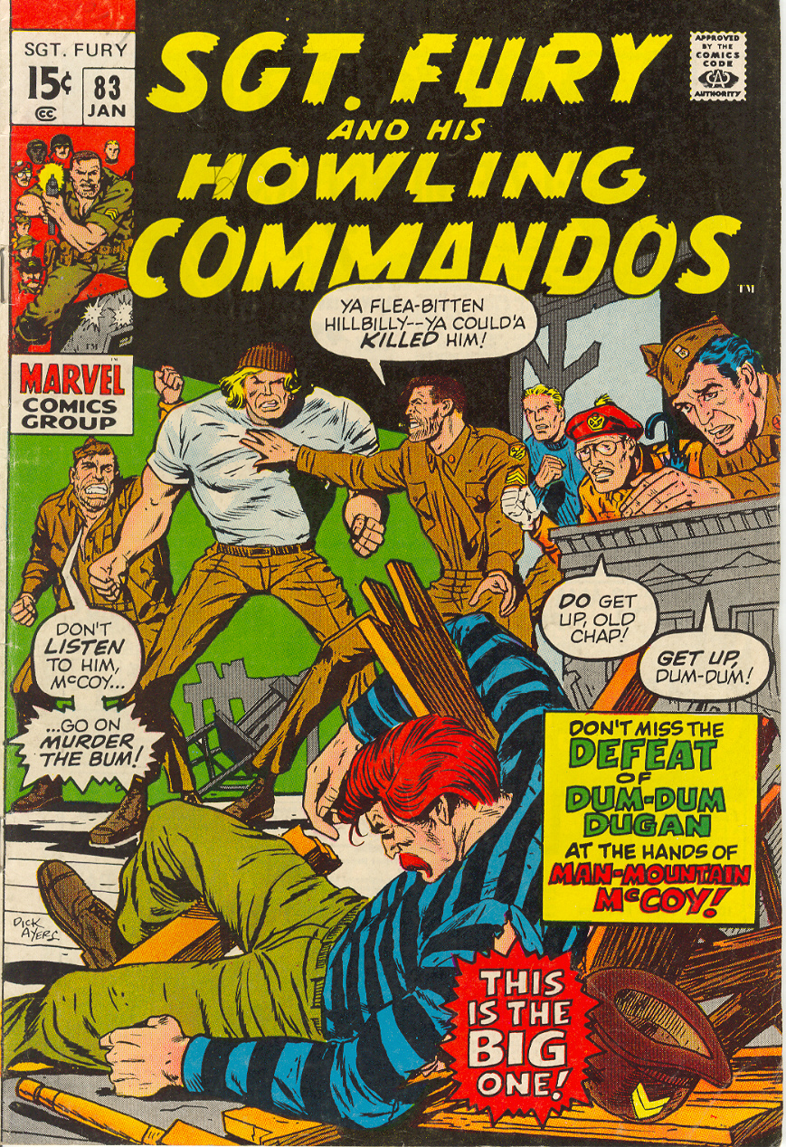 Read online Sgt. Fury comic -  Issue #83 - 1