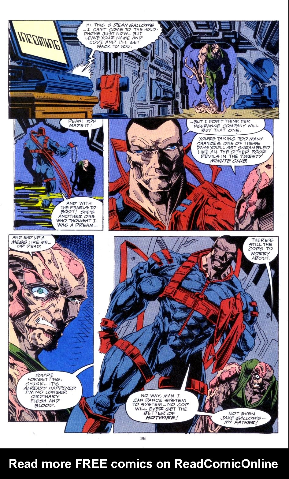 Read online Punisher 2099 comic -  Issue #20 - 20