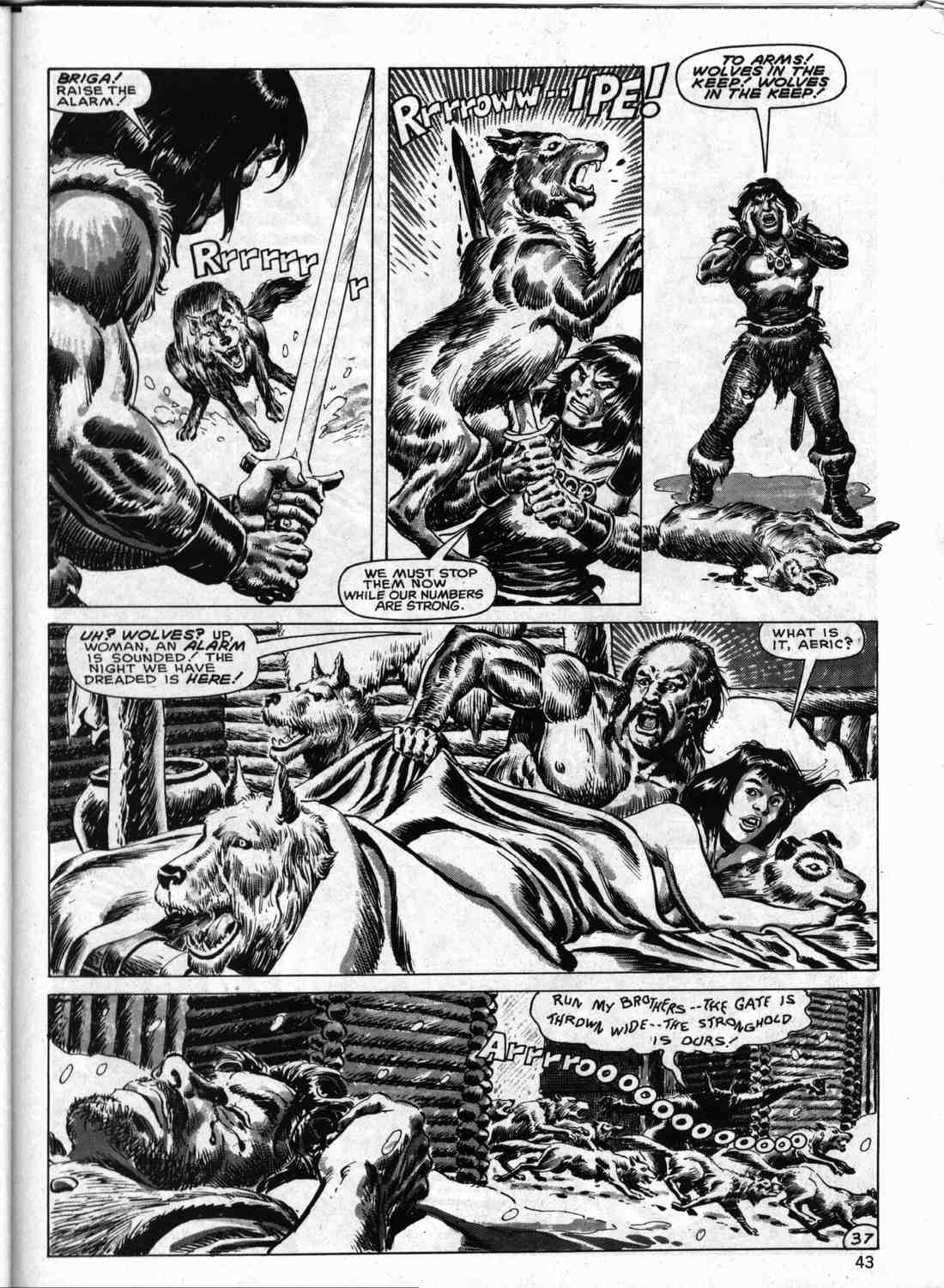 Read online The Savage Sword Of Conan comic -  Issue #133 - 42