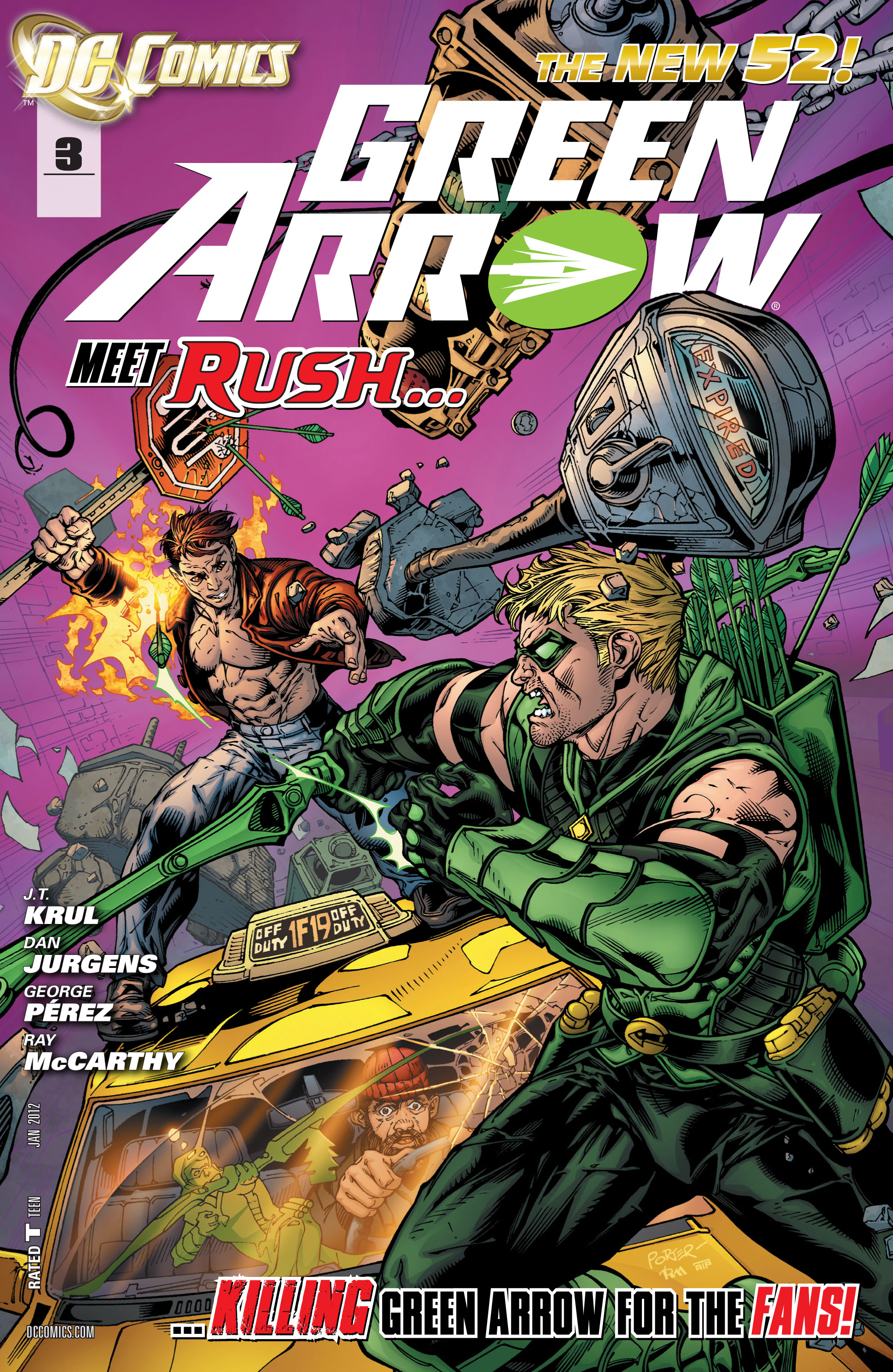 Read online Green Arrow (2011) comic -  Issue #3 - 1