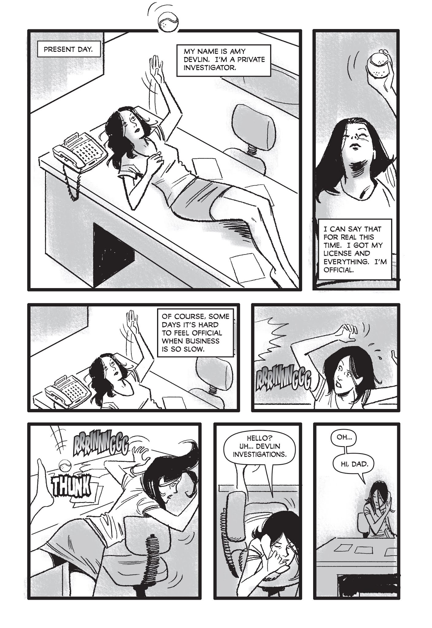 Read online An Amy Devlin Mystery comic -  Issue # TPB 3 (Part 1) - 9