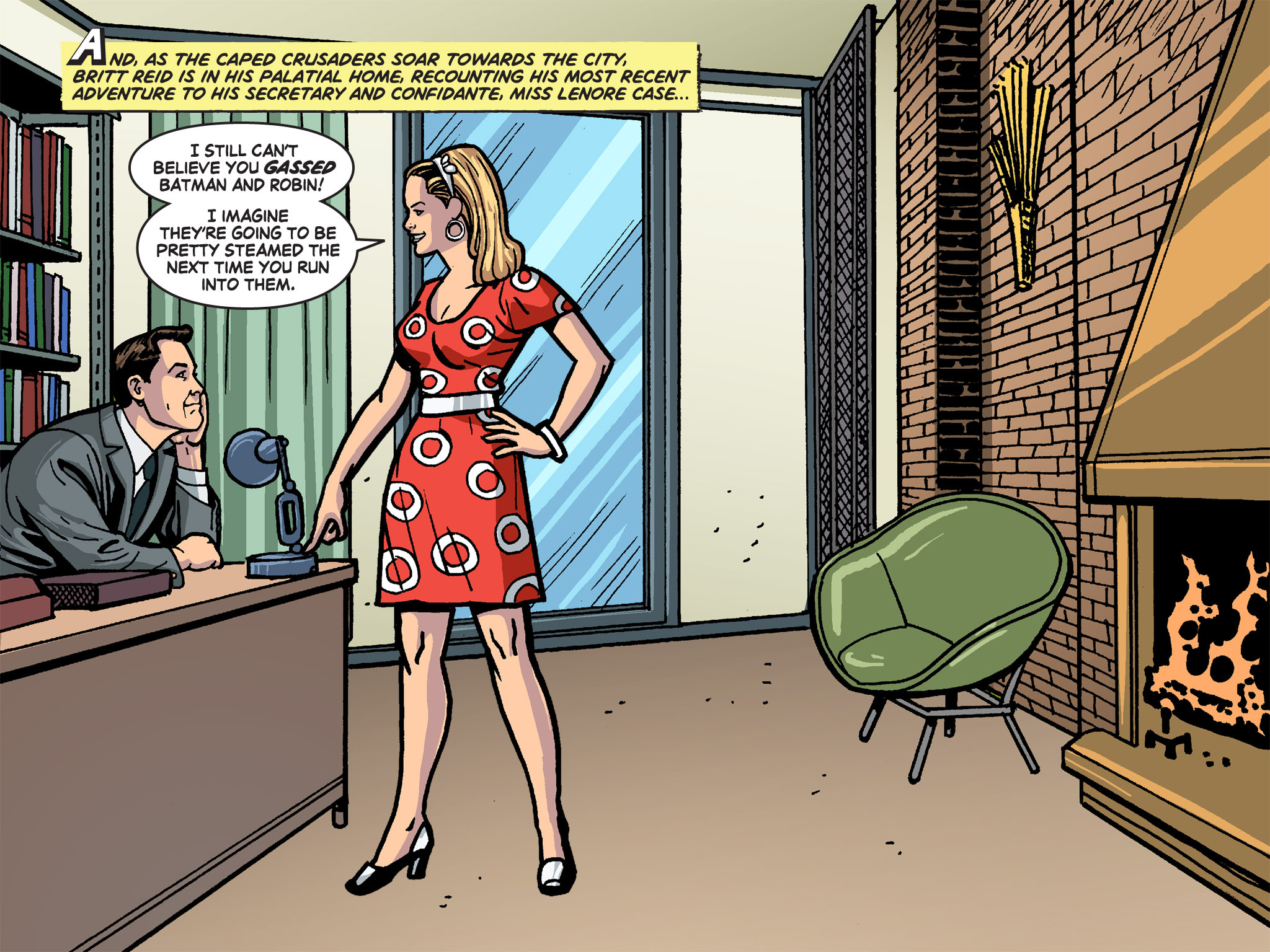Read online Batman '66 Meets the Green Hornet [II] comic -  Issue #4 - 39