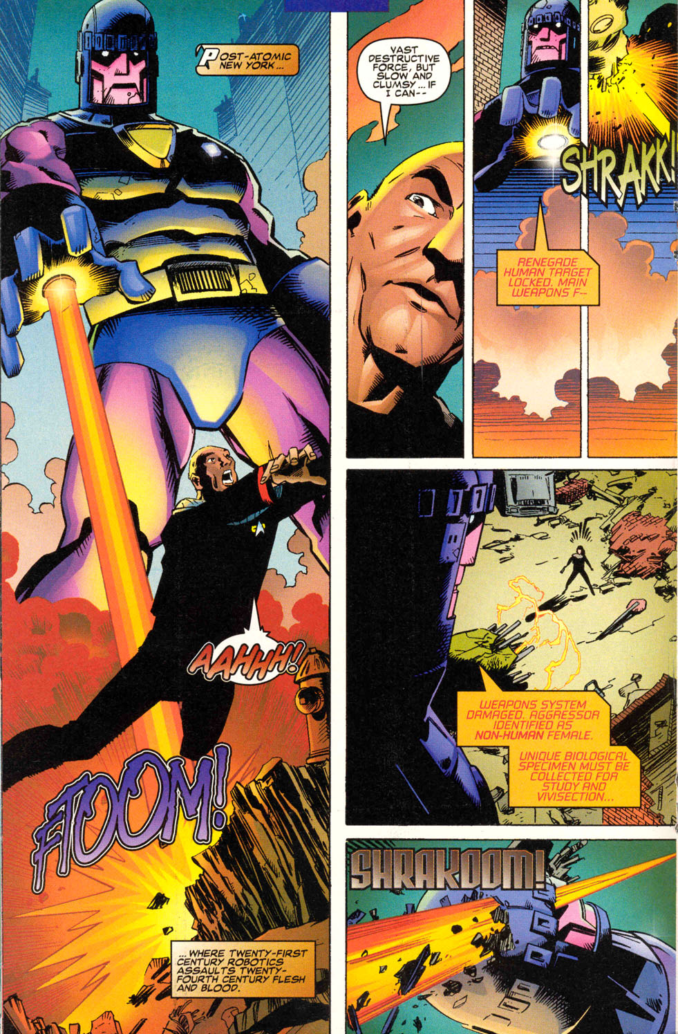 Read online Star Trek: The Next Generation/X-Men: Second Contact comic -  Issue # Full - 35