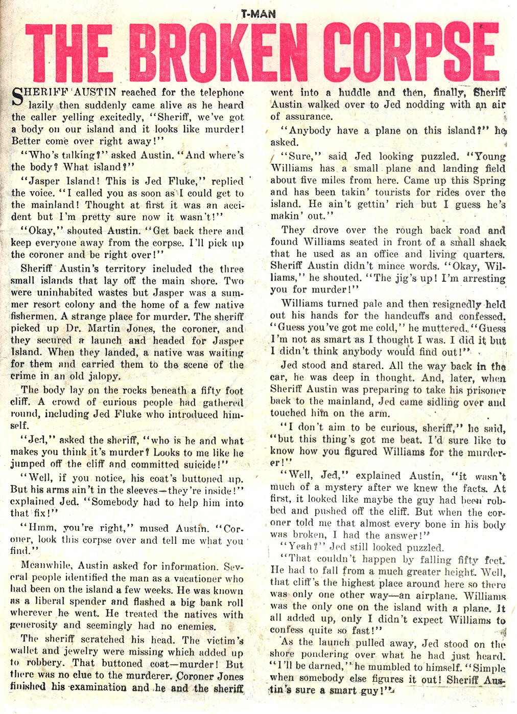 Read online T-Man: World Wide Trouble Shooter comic -  Issue #10 - 25