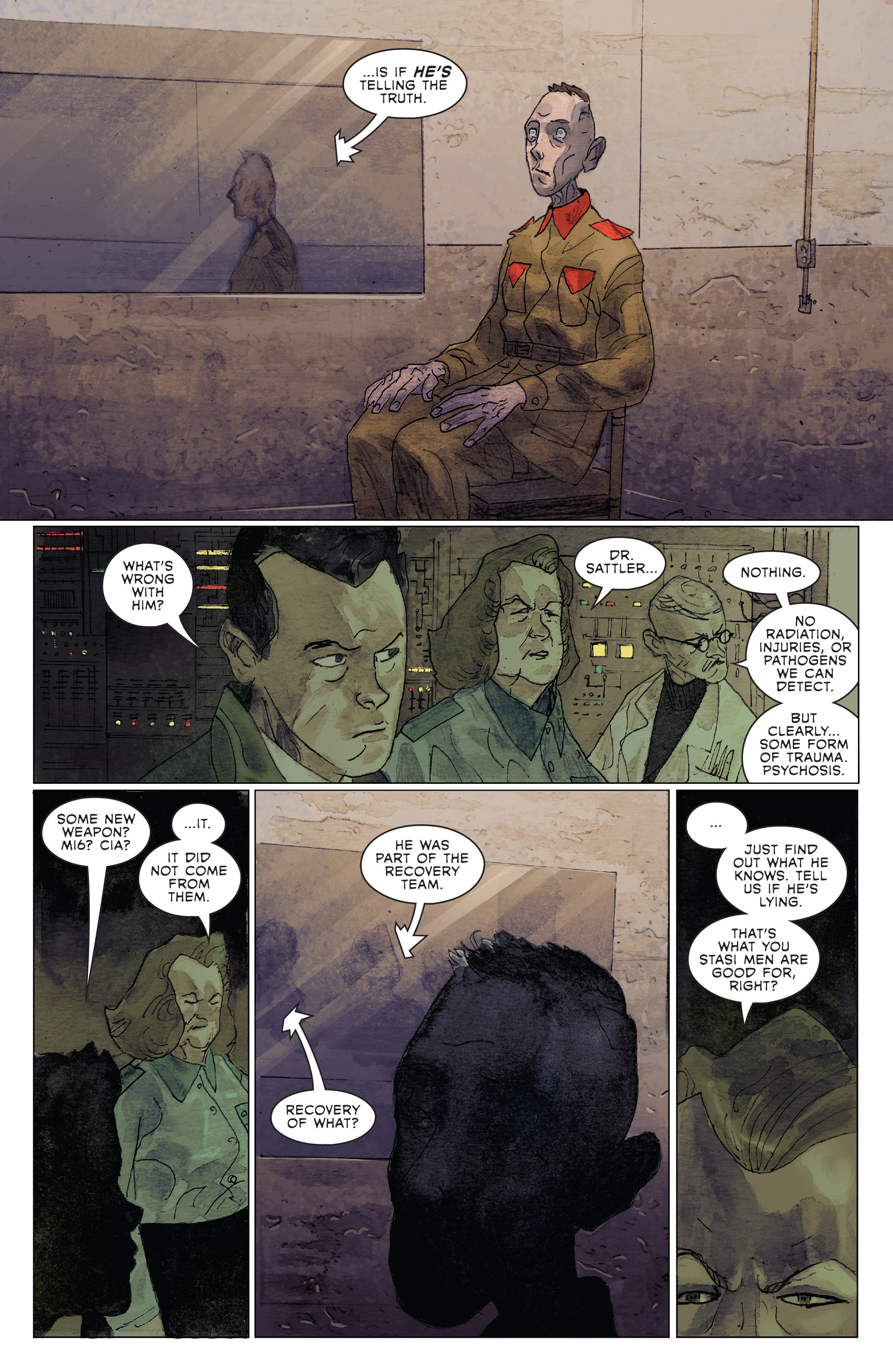 Read online Strange Skies Over East Berlin comic -  Issue #1 - 20