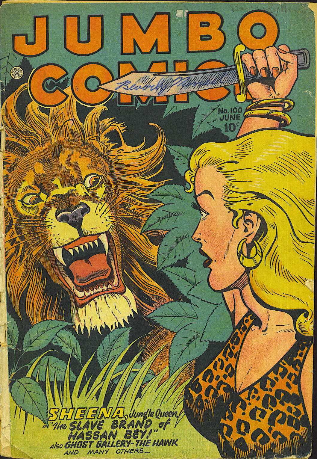 Read online Jumbo Comics comic -  Issue #100 - 2