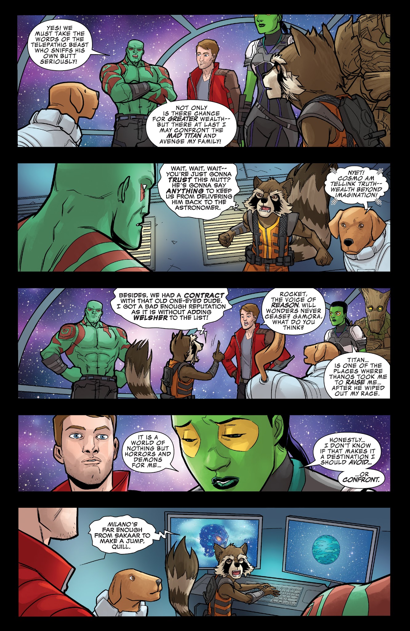 Read online Guardians of the Galaxy: Telltale Games comic -  Issue #3 - 8