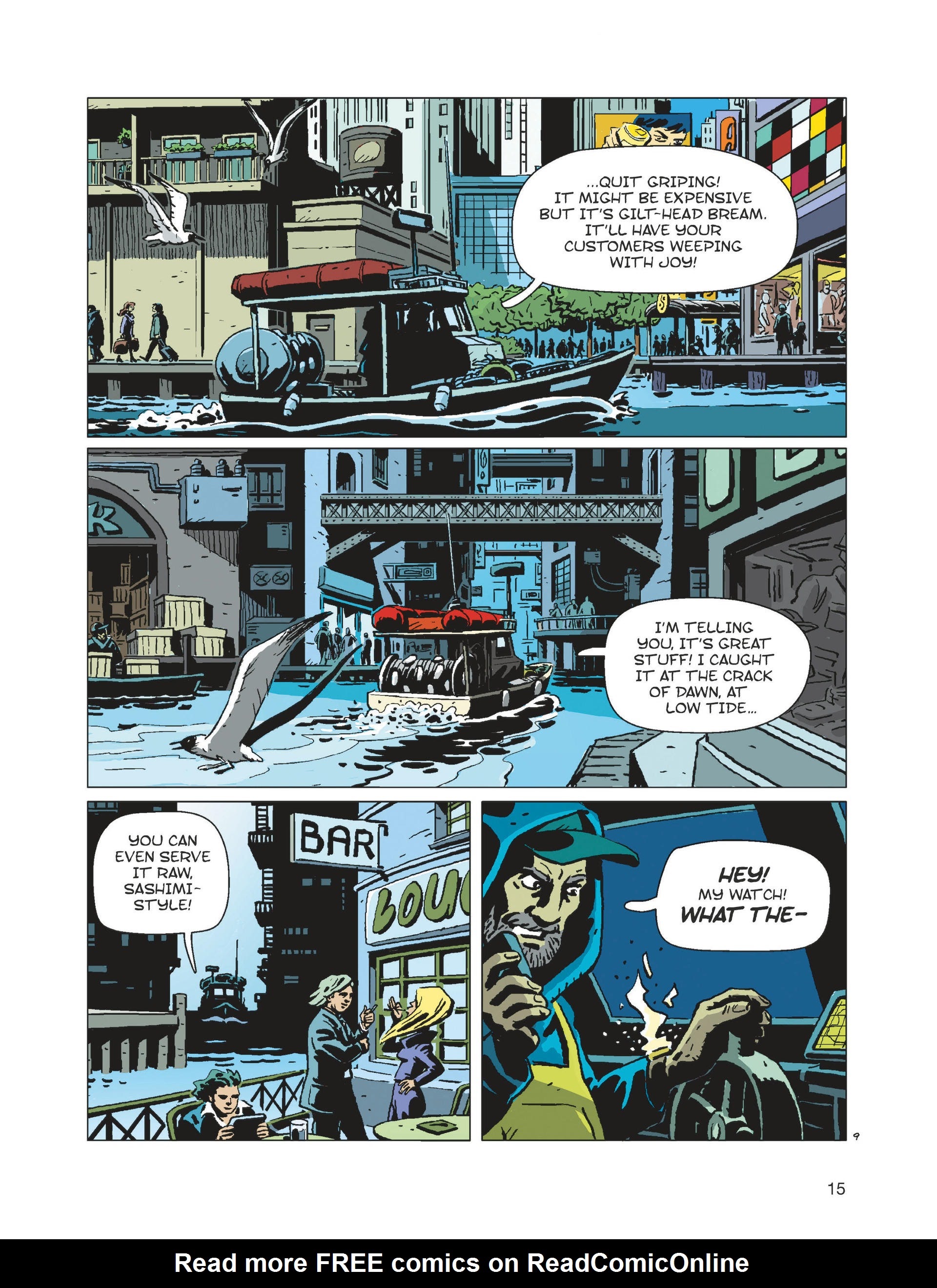 Read online Karma City comic -  Issue #1 - 15