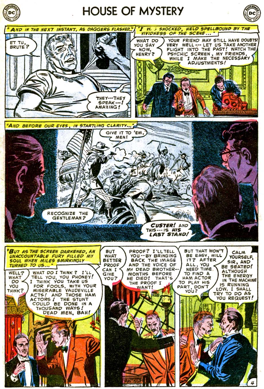 Read online House of Mystery (1951) comic -  Issue #16 - 6