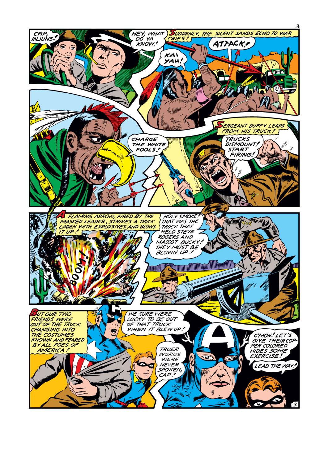 Read online Captain America Comics comic -  Issue #14 - 5