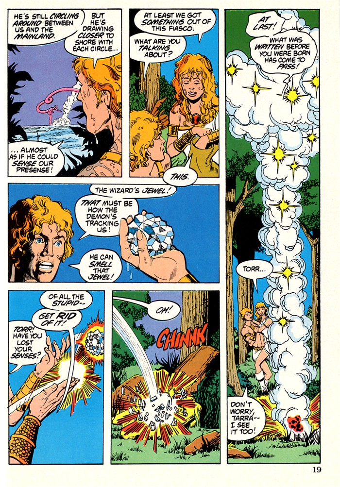 Read online Swordquest (1982) comic -  Issue #1 - 21
