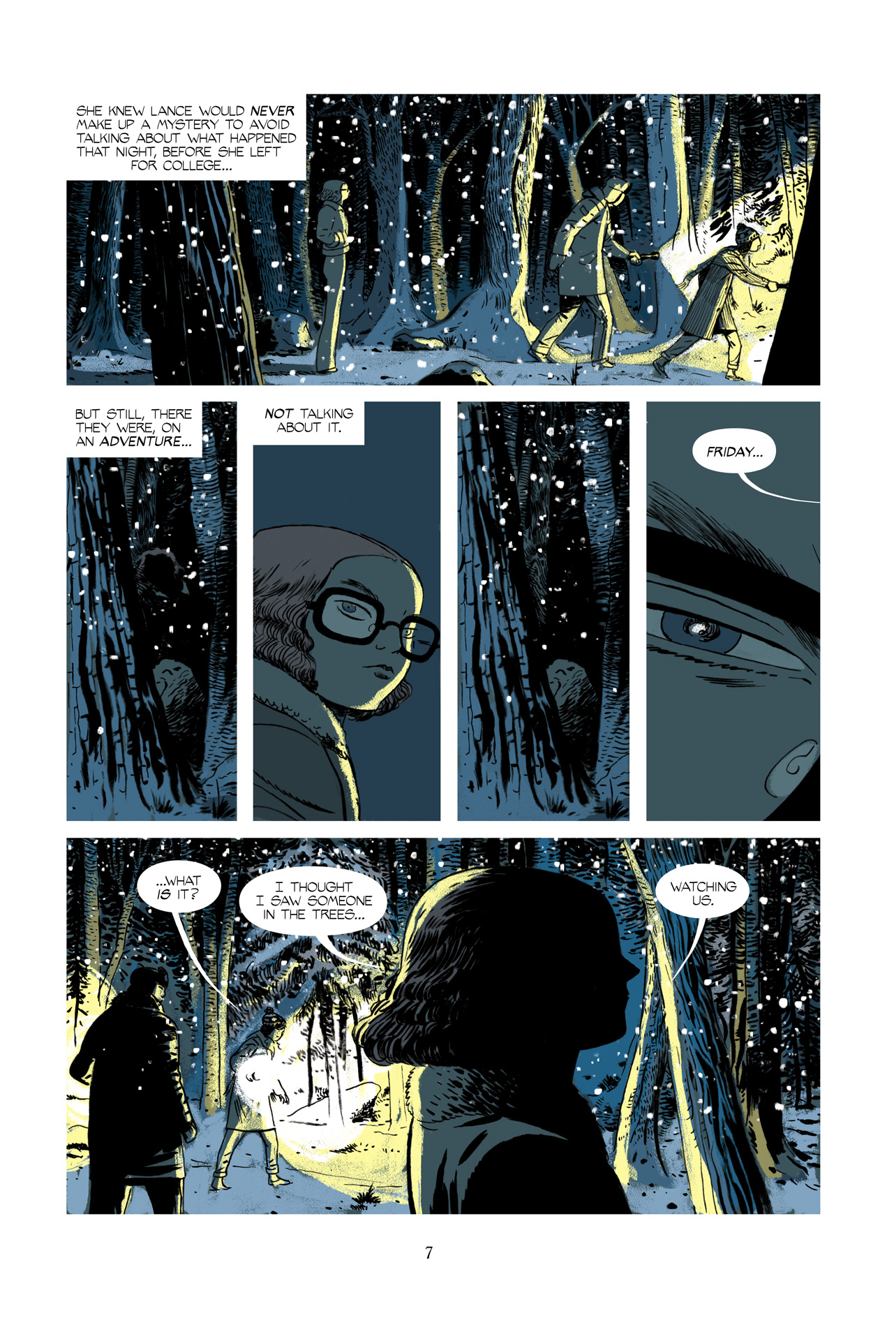 Read online Friday comic -  Issue #1 - 7
