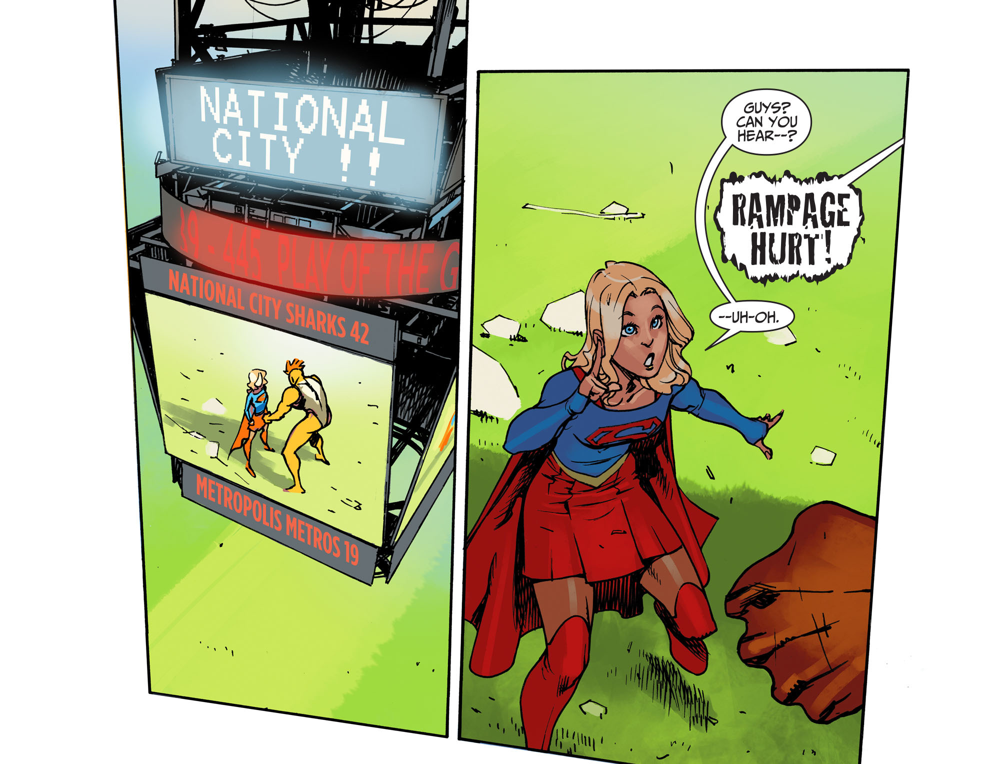 Read online Adventures of Supergirl comic -  Issue #1 - 6