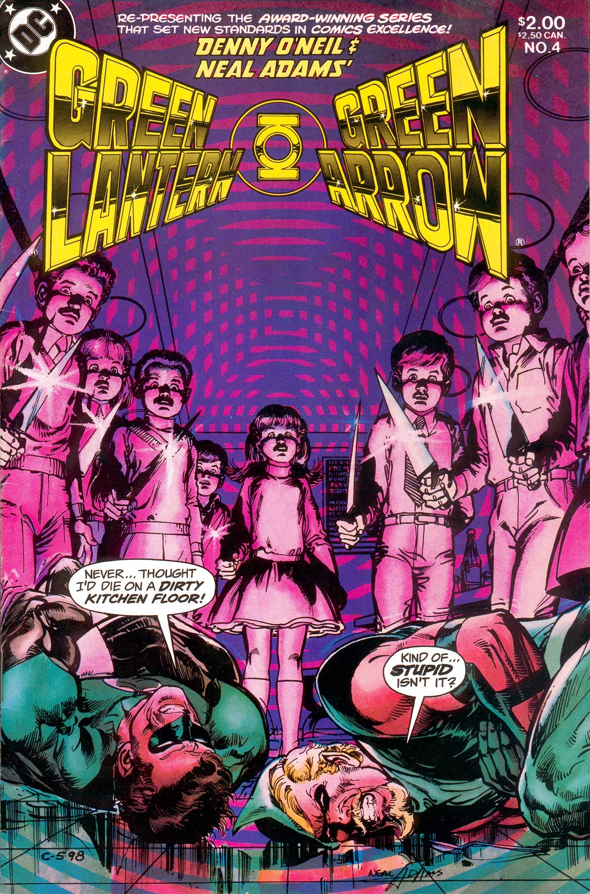 Read online Green Lantern/Green Arrow comic -  Issue #4 - 1
