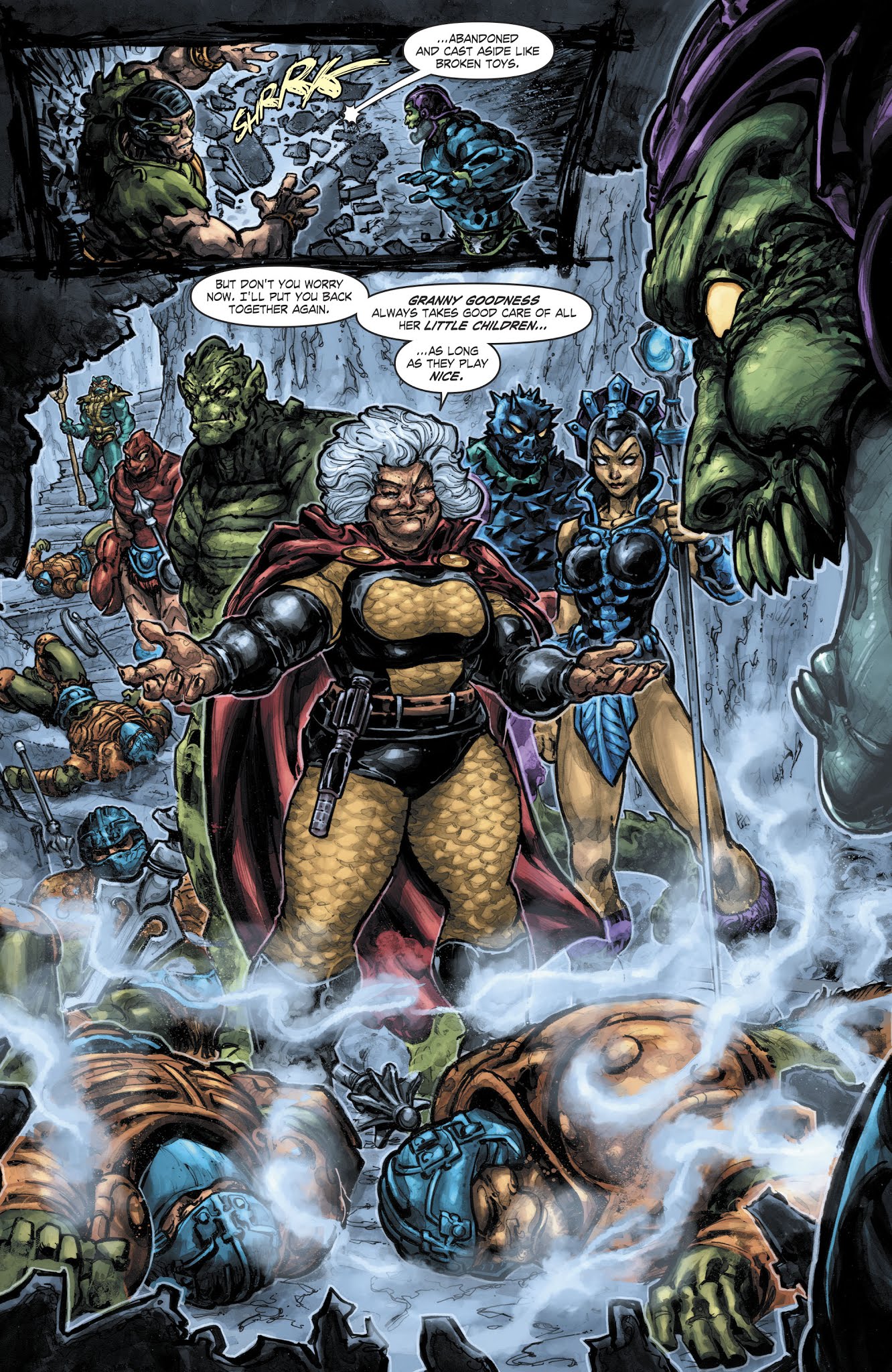 Read online Injustice Vs. Masters of the Universe comic -  Issue #2 - 9