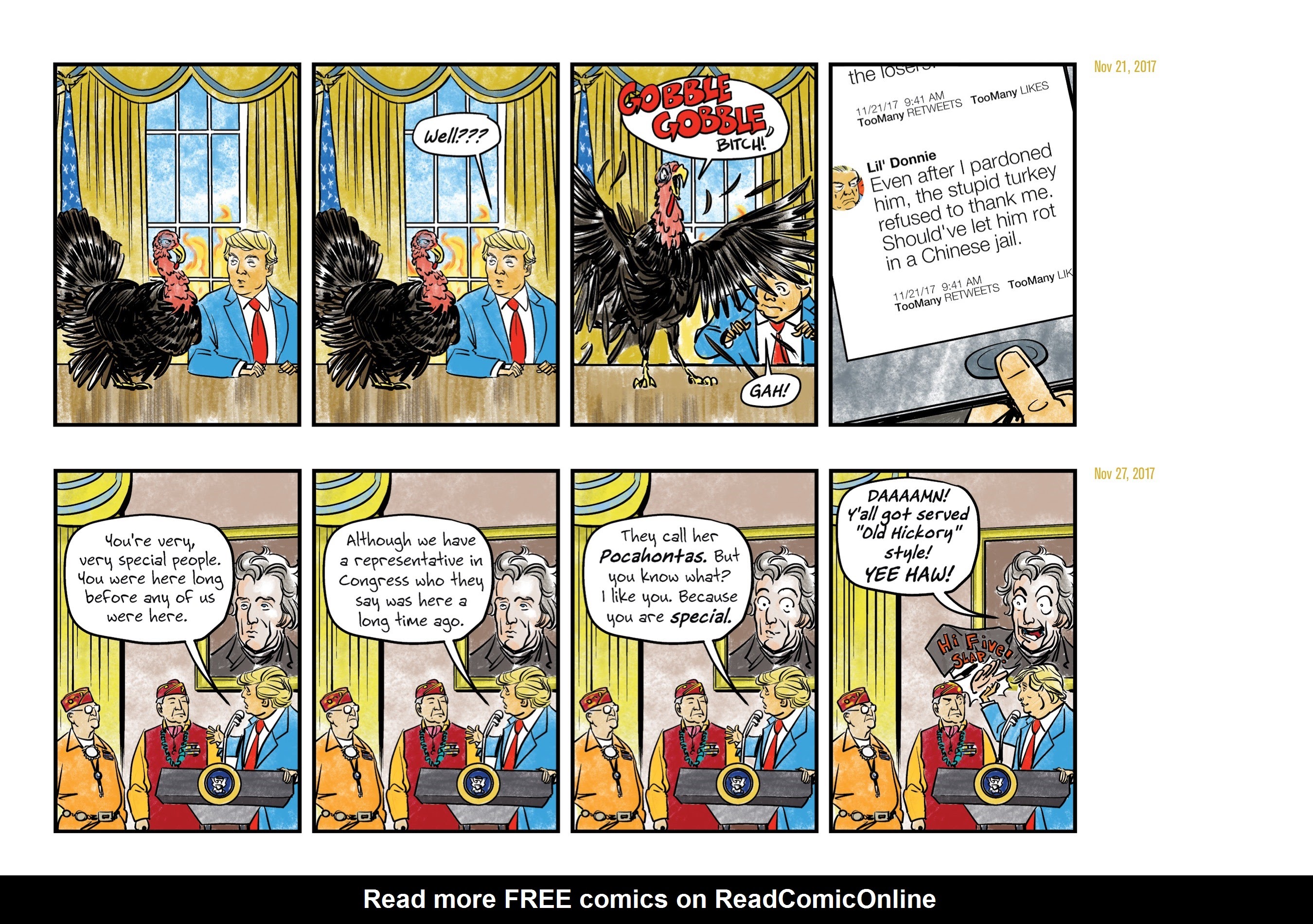 Read online Lil' Donnie: Executive Privilege comic -  Issue # TPB - 61