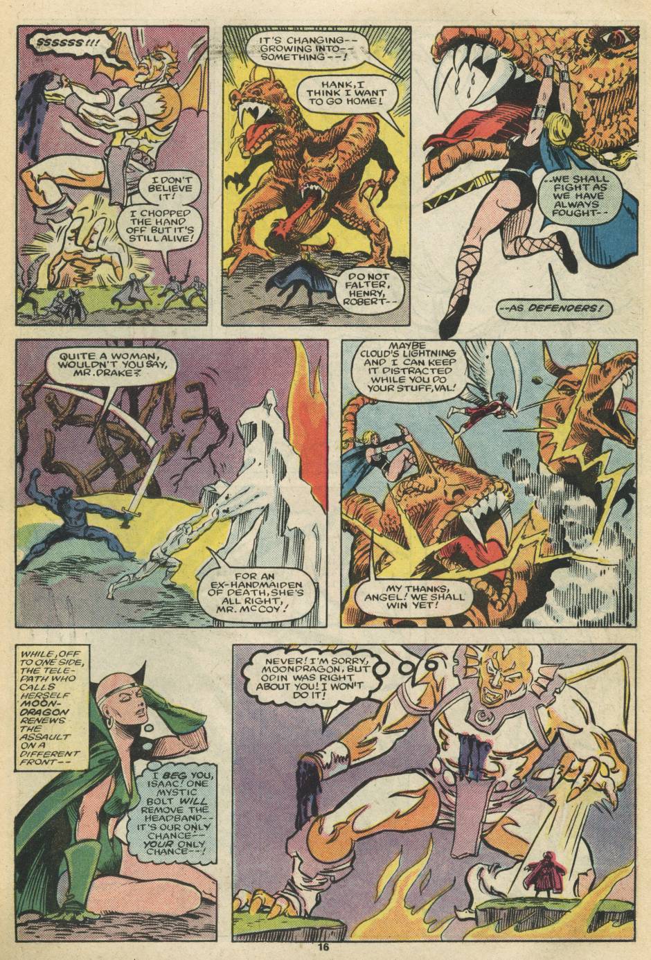 Read online The Defenders (1972) comic -  Issue #137 - 18