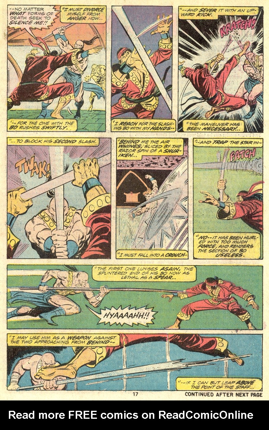 Read online Master of Kung Fu (1974) comic -  Issue #27 - 12
