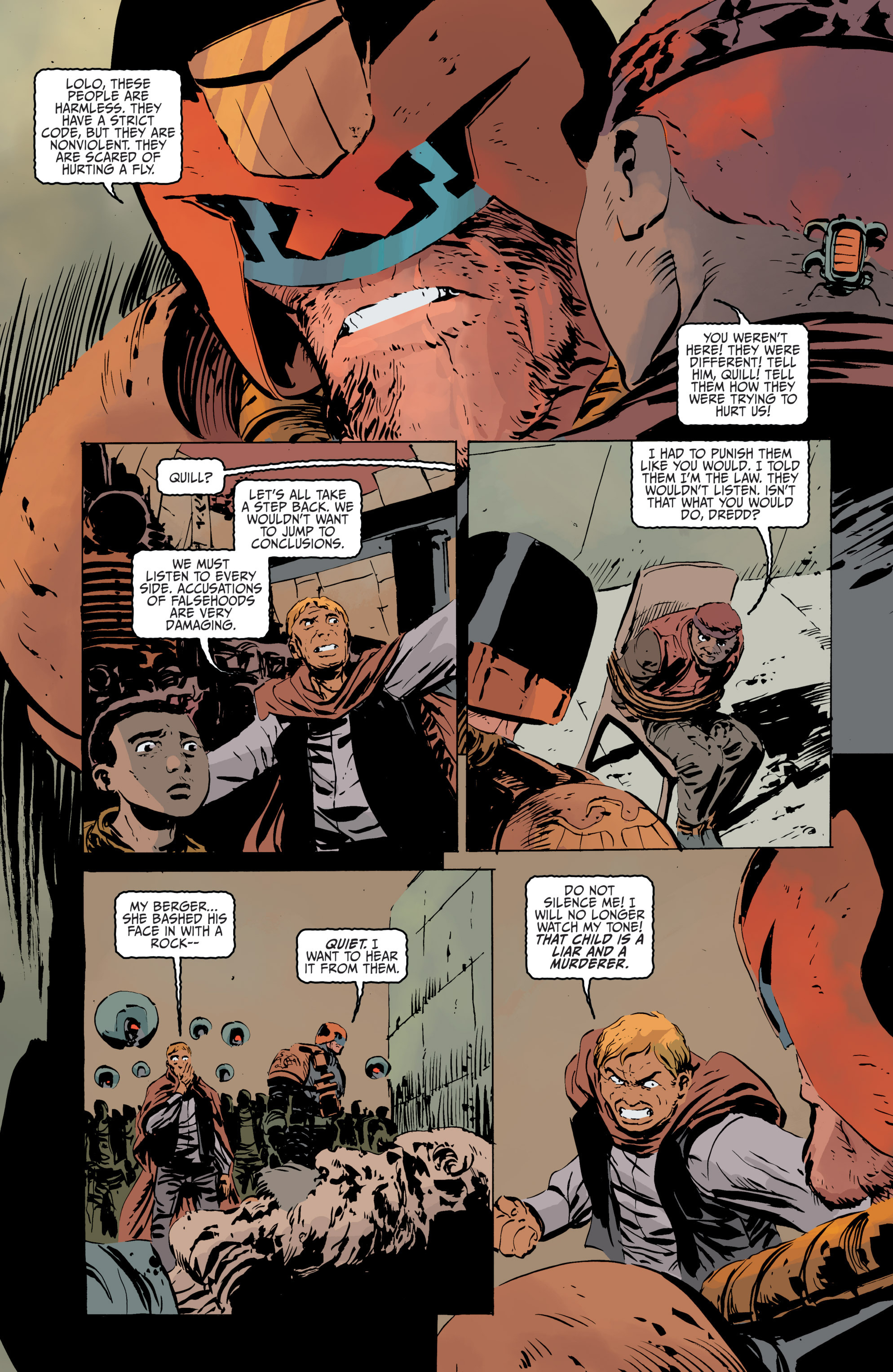 Read online Judge Dredd (2015) comic -  Issue #7 - 23