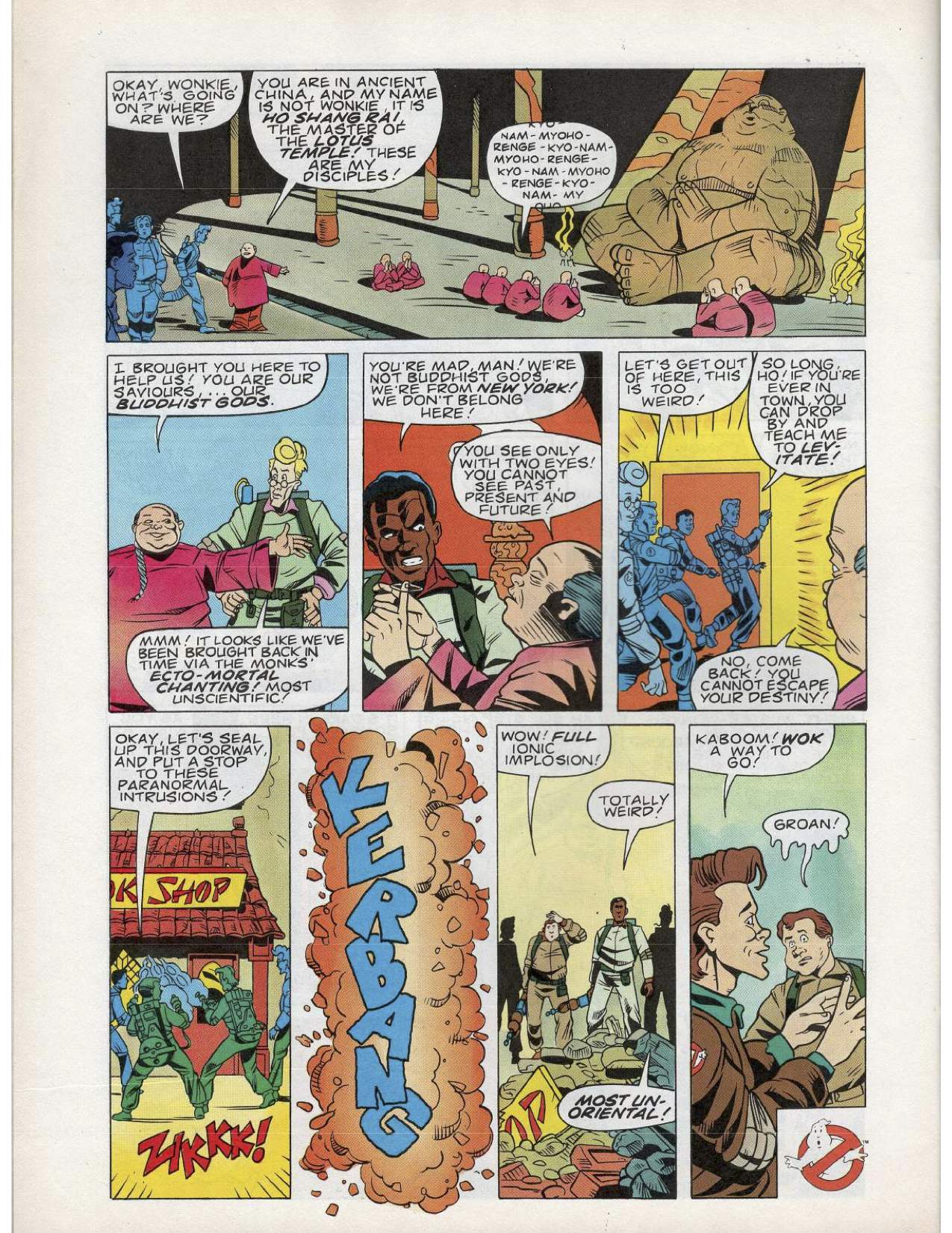 Read online The Real Ghostbusters comic -  Issue #193 - 19