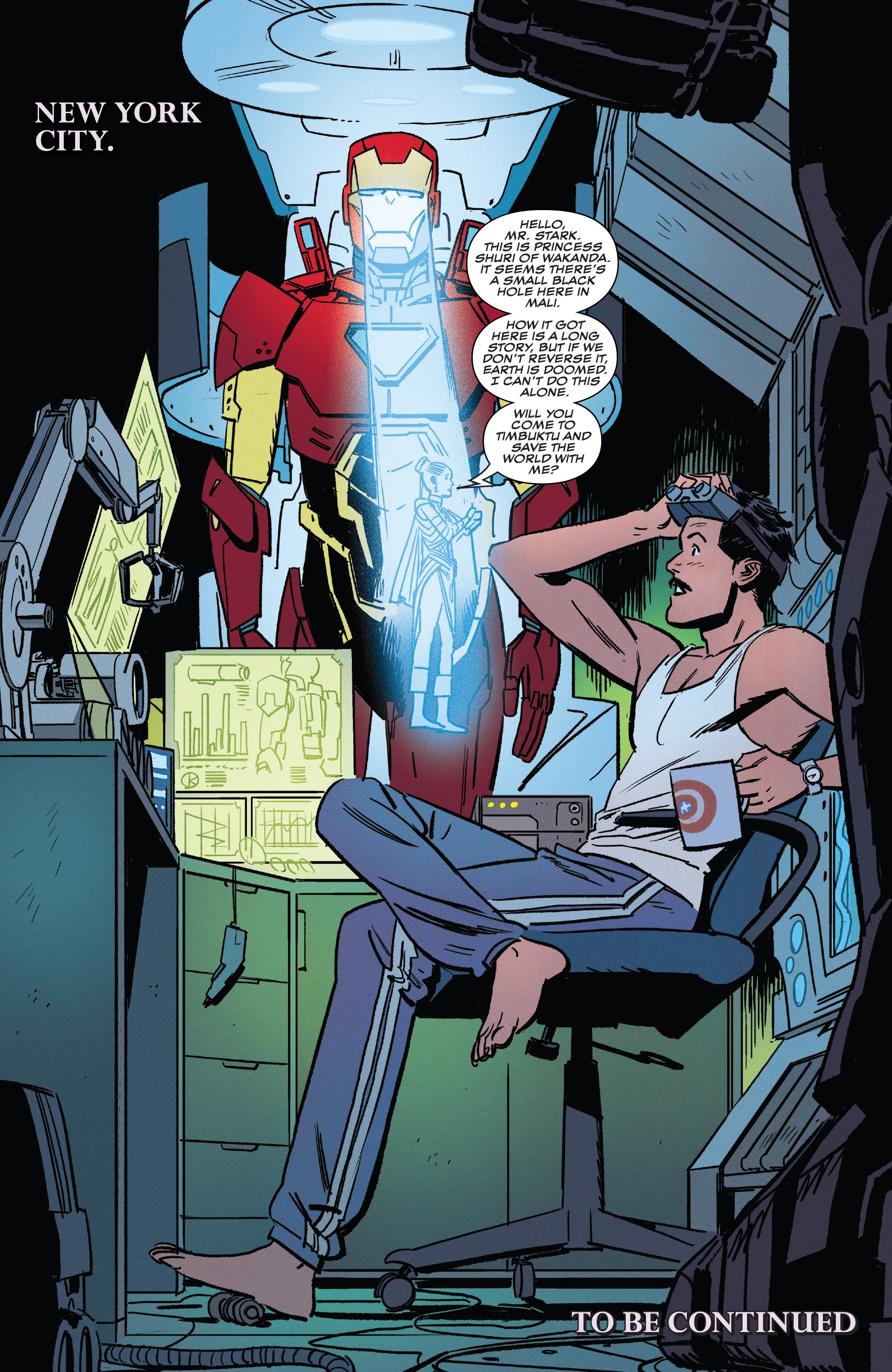 Read online Shuri comic -  Issue #4 - 23