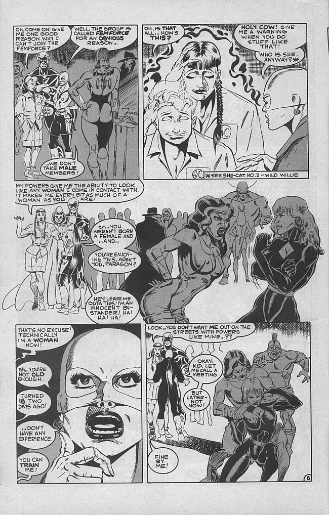 Read online Femforce comic -  Issue #20 - 11