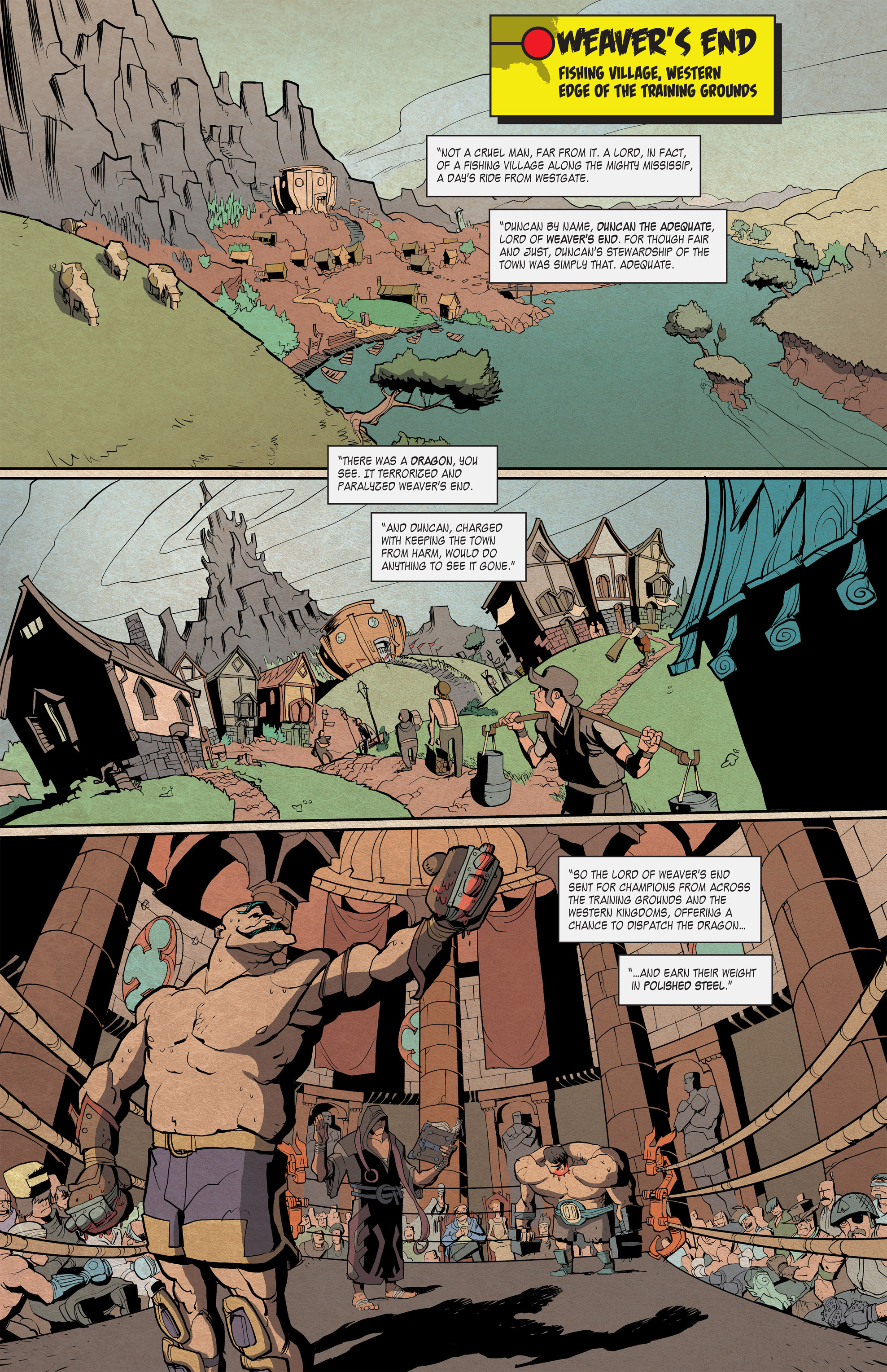Read online Kings and Canvas comic -  Issue #0 - 6