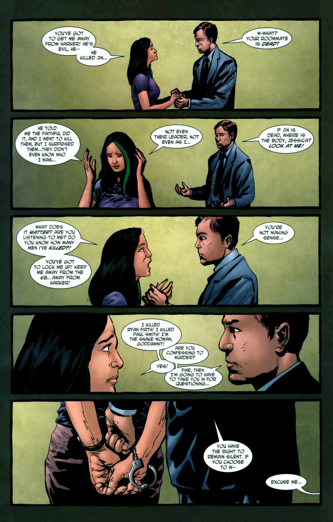 Read online Snake Woman comic -  Issue #10 - 11