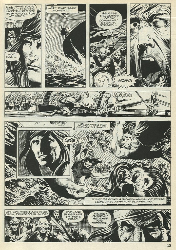 Read online The Savage Sword Of Conan comic -  Issue #136 - 12