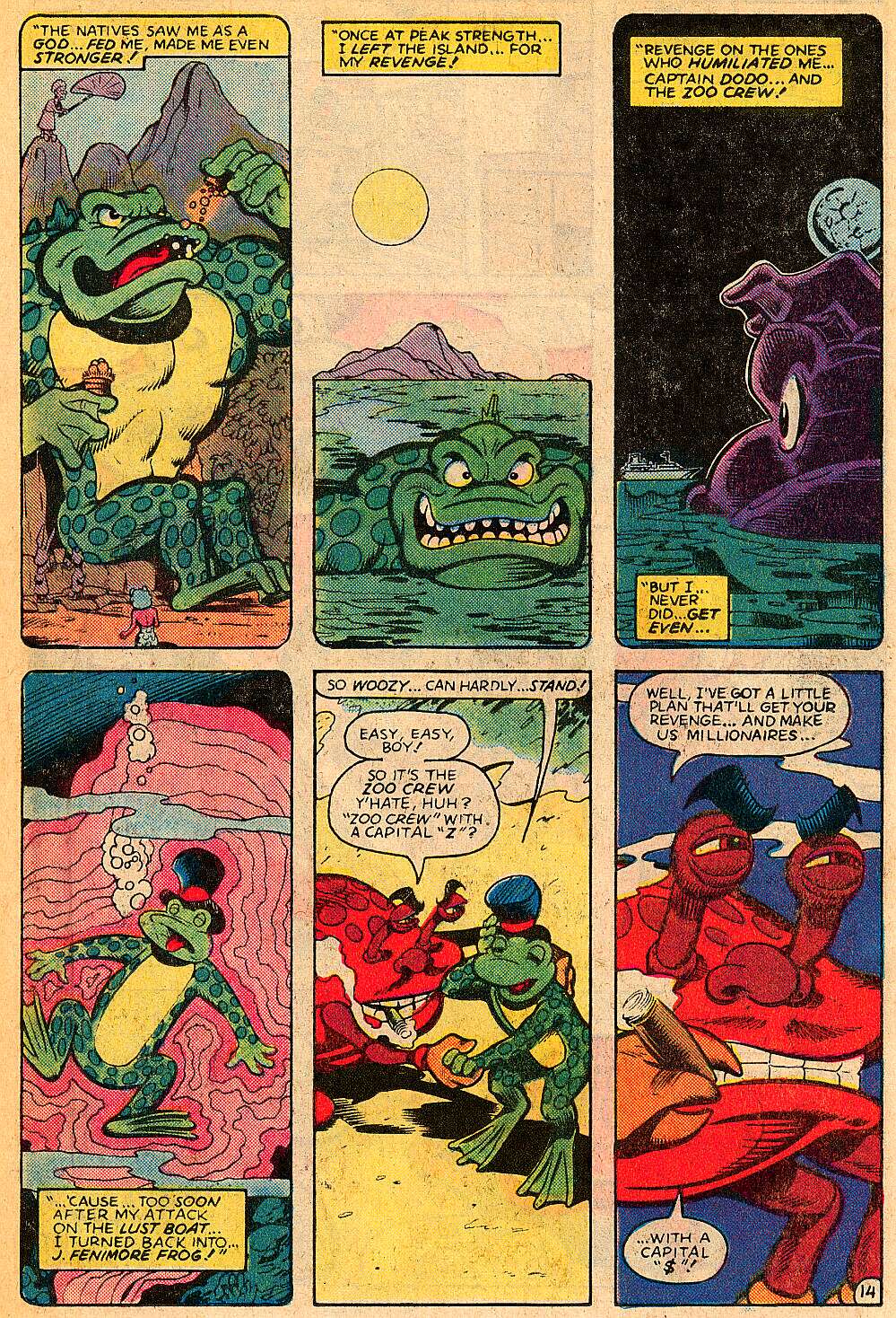 Read online Captain Carrot and His Amazing Zoo Crew! comic -  Issue #19 - 19