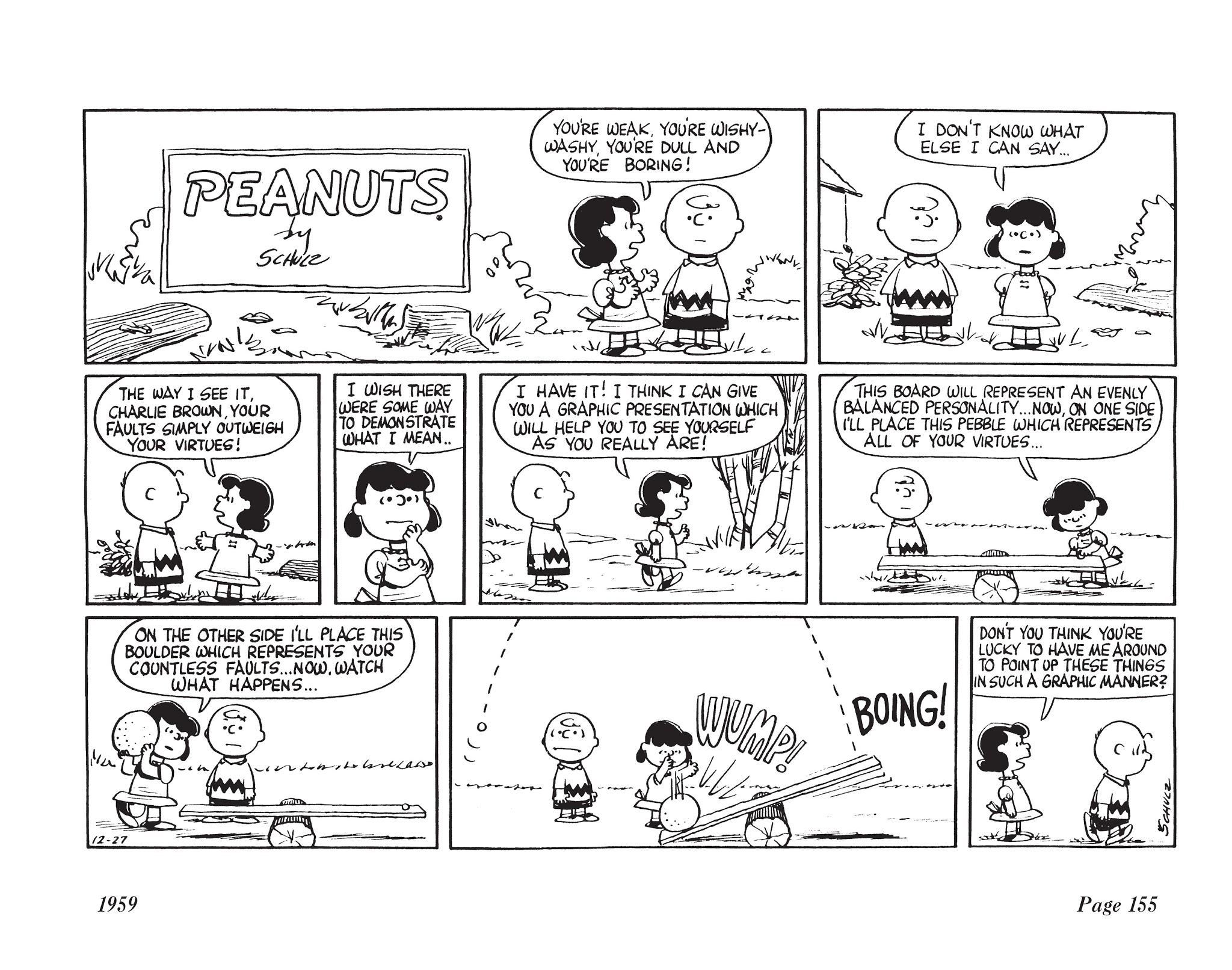 Read online The Complete Peanuts comic -  Issue # TPB 5 - 171