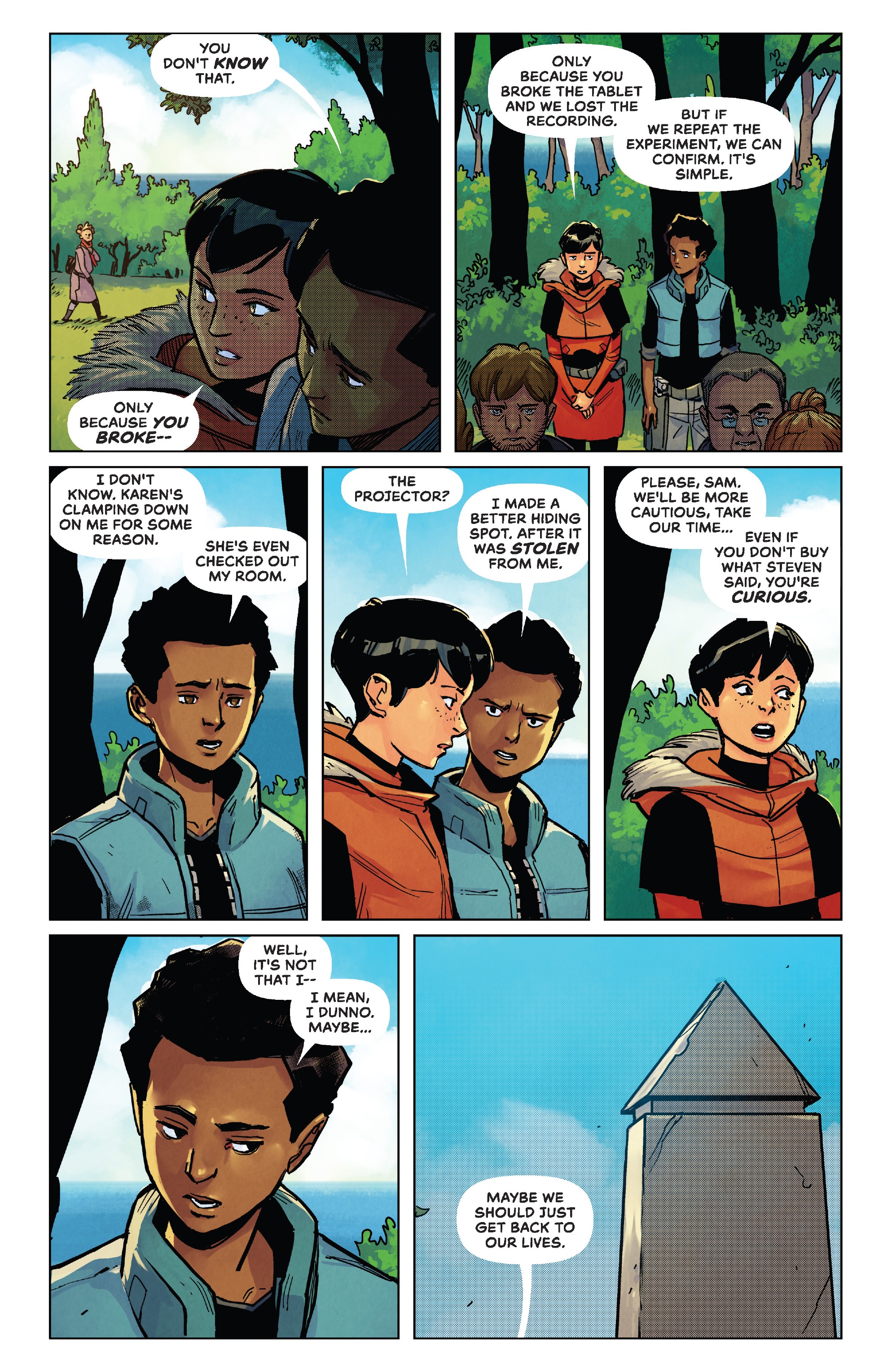 Read online Outpost Zero comic -  Issue #8 - 12