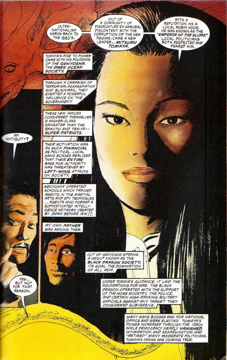 Read online Shado: Song of the Dragon comic -  Issue #1 - 21