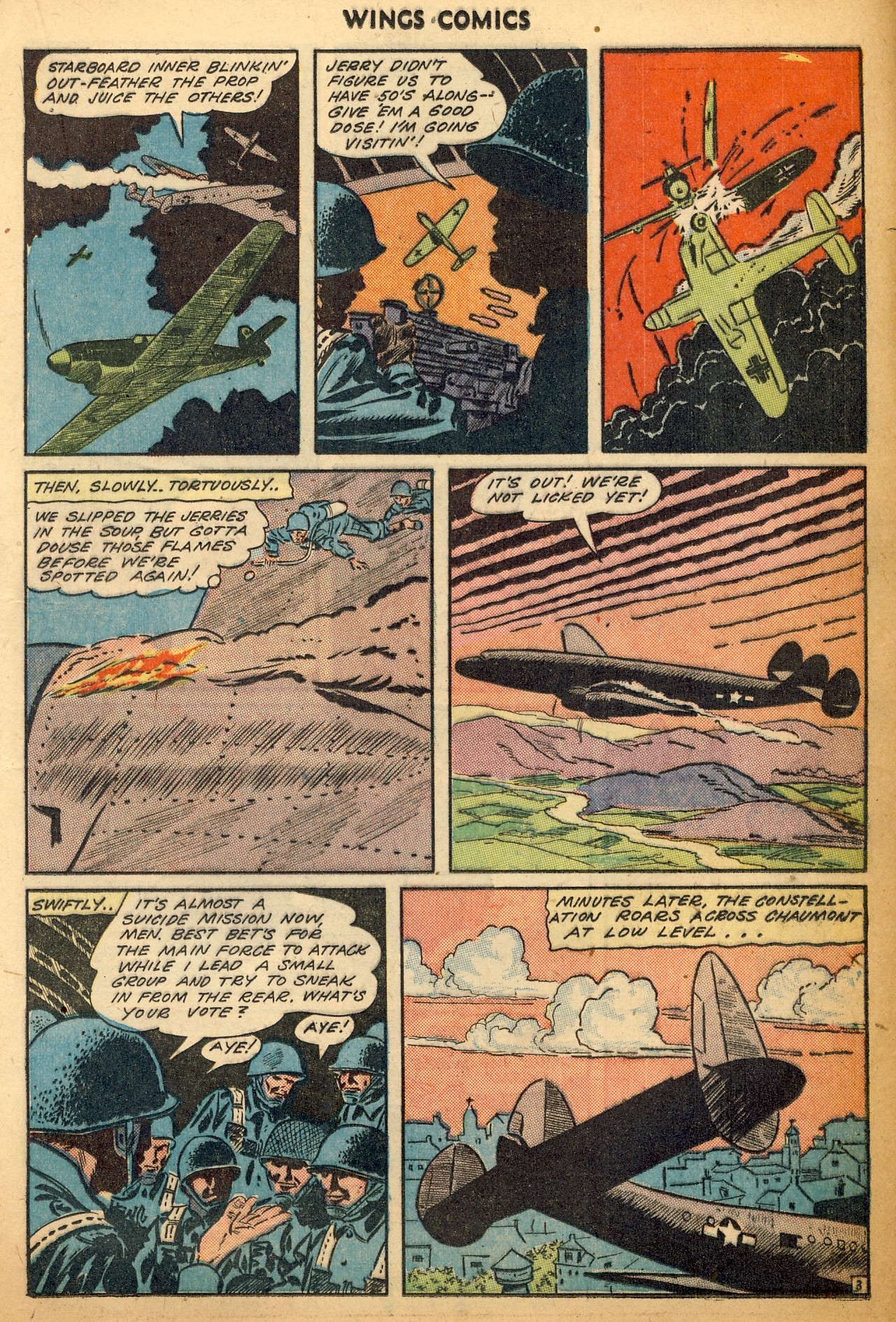 Read online Wings Comics comic -  Issue #52 - 23