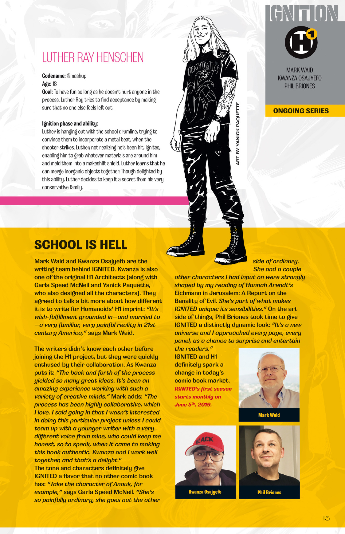 Read online Free Comic Book Day 2019 comic -  Issue # H1 Ignition - 17