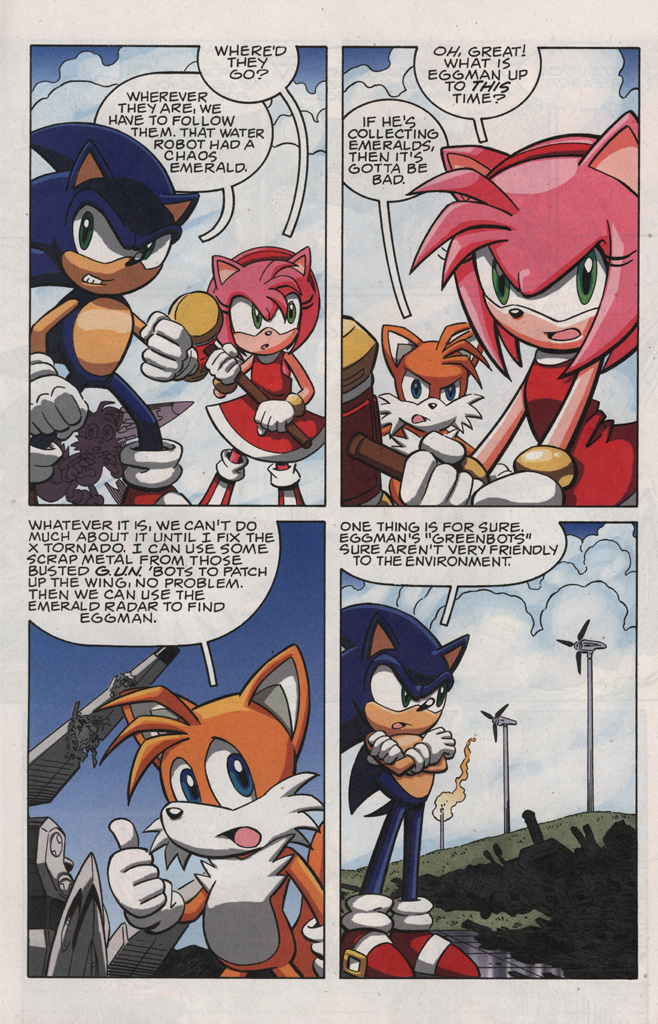 Read online Sonic X comic -  Issue #28 - 22