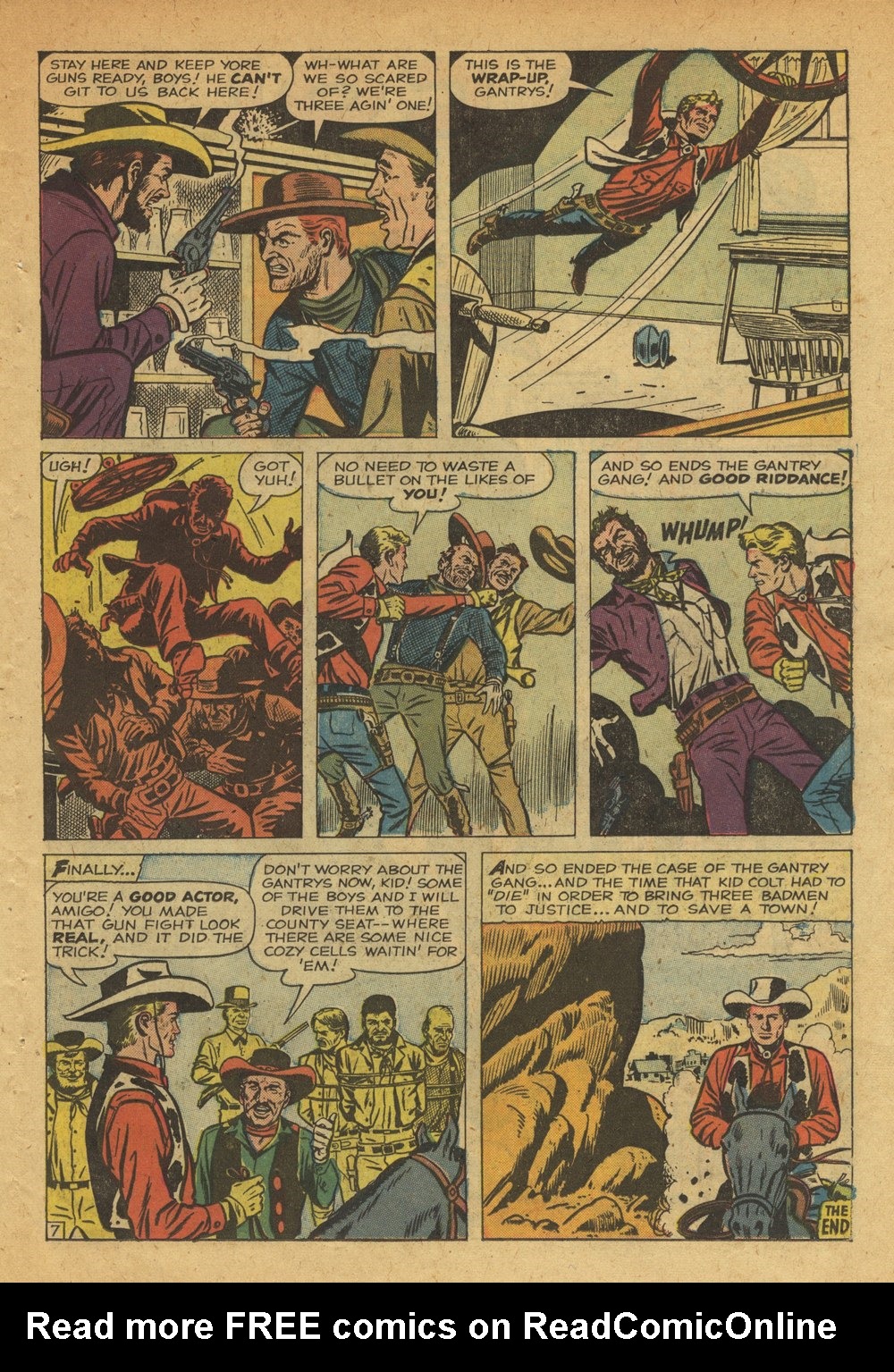 Read online Kid Colt Outlaw comic -  Issue #91 - 11