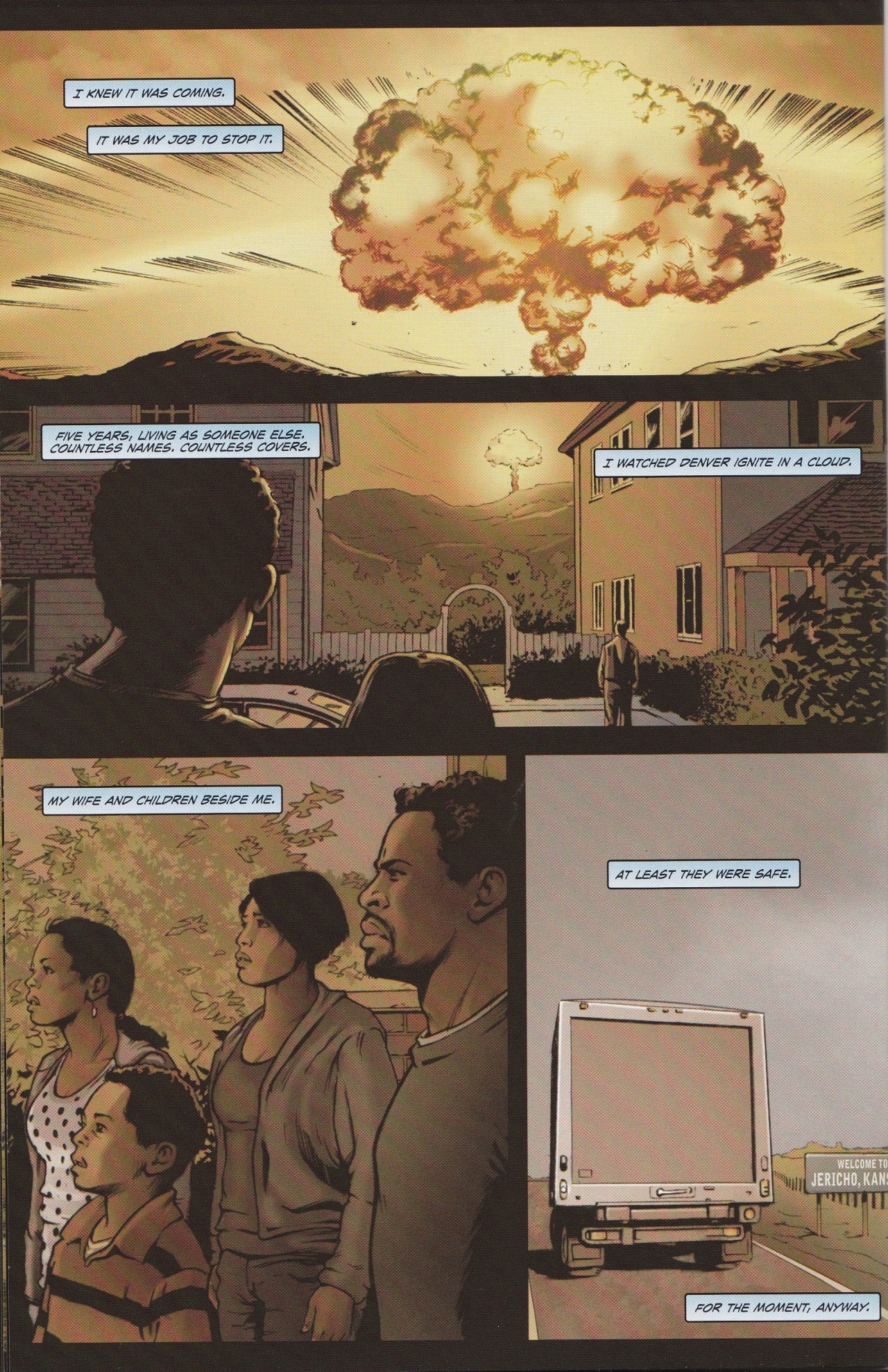 Read online Jericho comic -  Issue #1 - 8