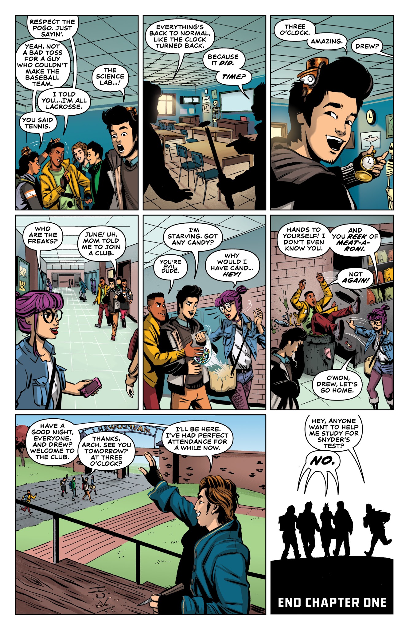 Read online Three O'Clock Club comic -  Issue #1 - 25