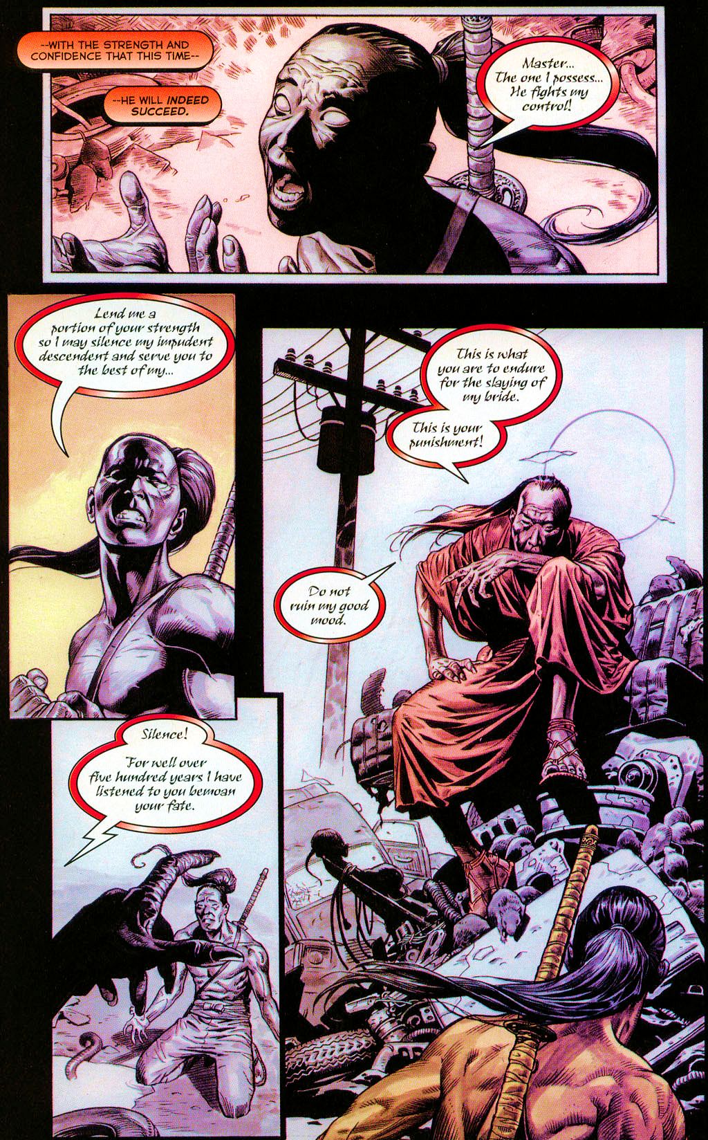 Read online Shi: Black, White & Red comic -  Issue #2 - 11